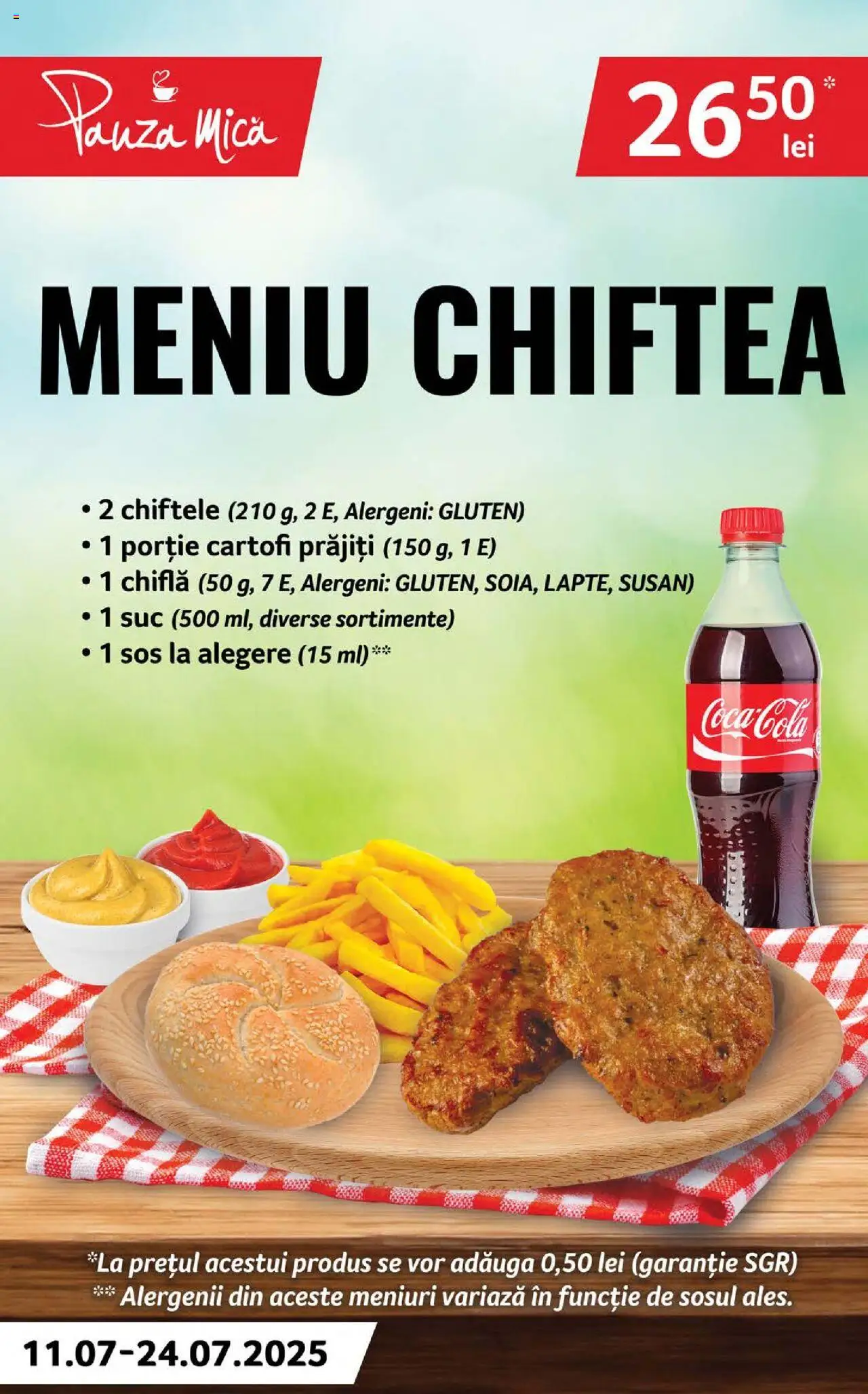 Catalog Selgros 11 - 23 Iulie 2025 | Pagina 3 | Produse: Chiflă, Suc, Chiftele, Cartofi