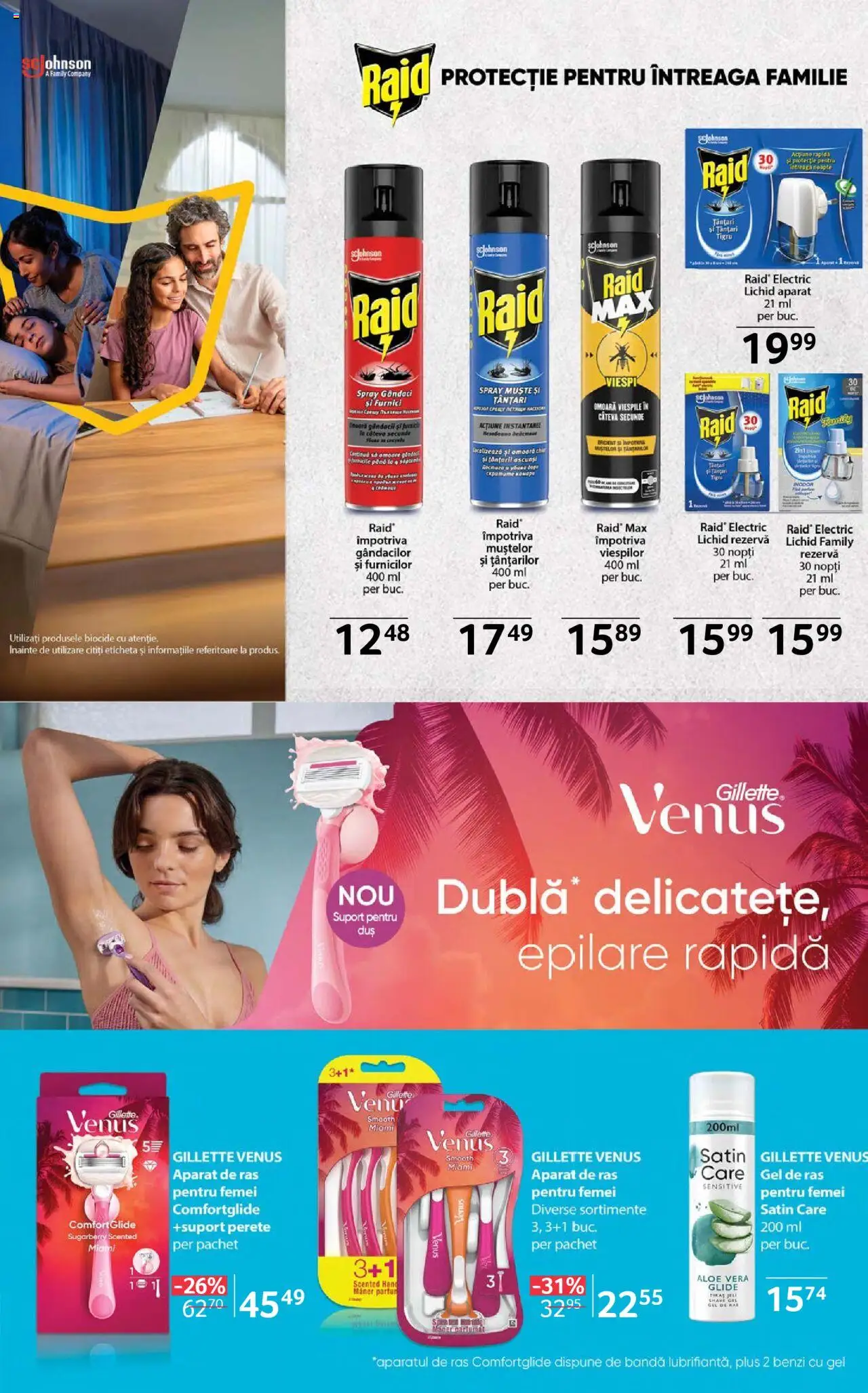 Catalog Selgros 11 - 23 Iulie 2025 | Pagina 31 | Produse: Gel de ras, Aparat De Ras, Aloe vera, Mâner