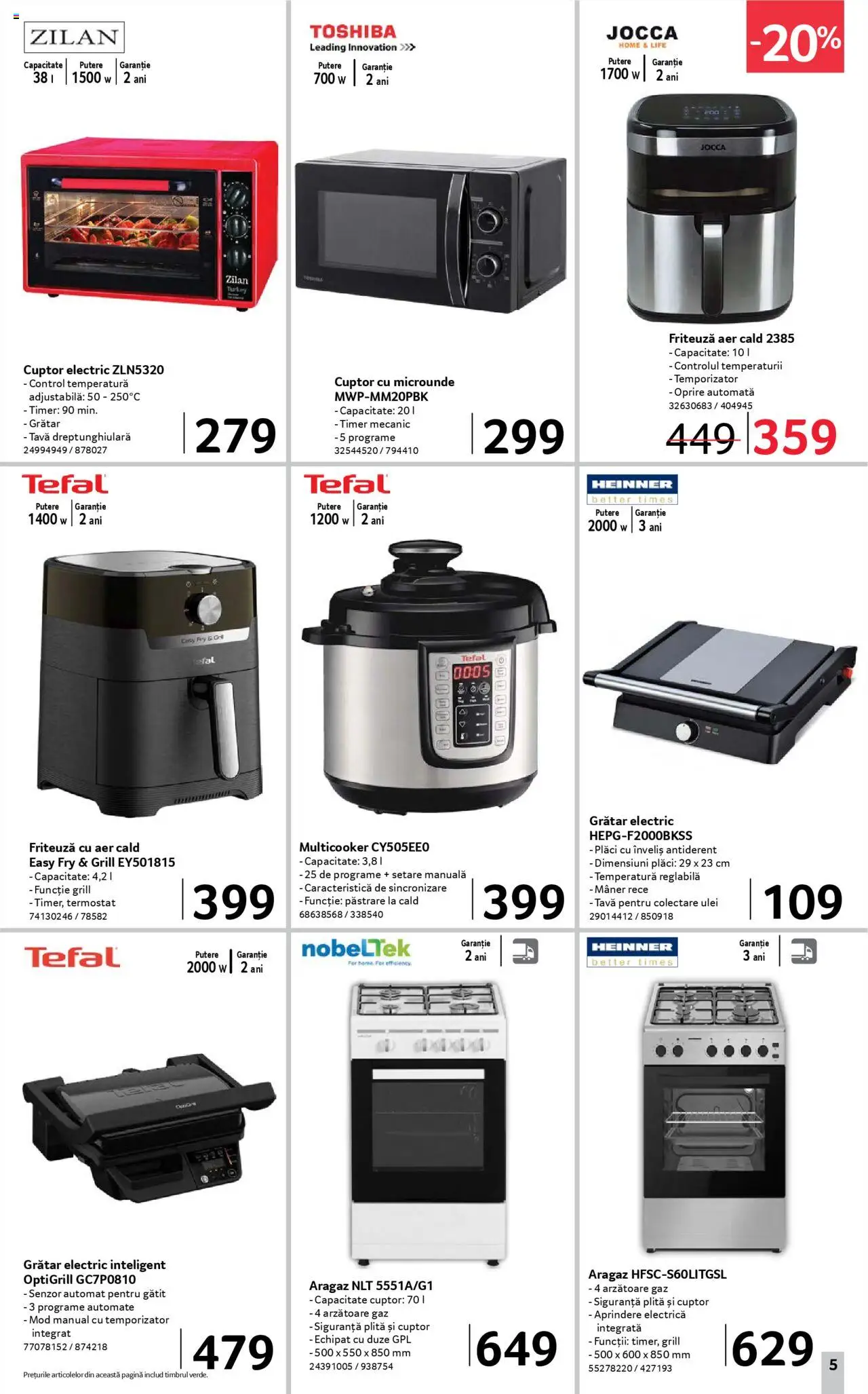 Catalog Selgros 11 - 23 Iulie 2025 | Pagina 5 | Produse: Cuptor, Grill, Friteuză, Grătar