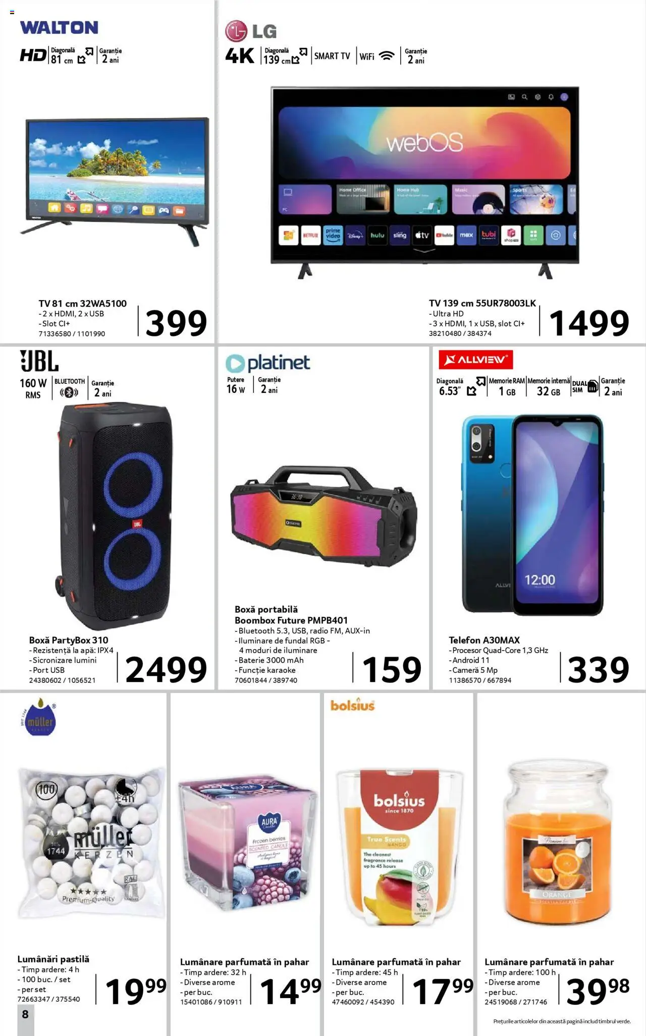 Catalog Selgros 11 - 23 Iulie 2025 | Pagina 8 | Produse: Memorie, Cameră, Apă, Mango