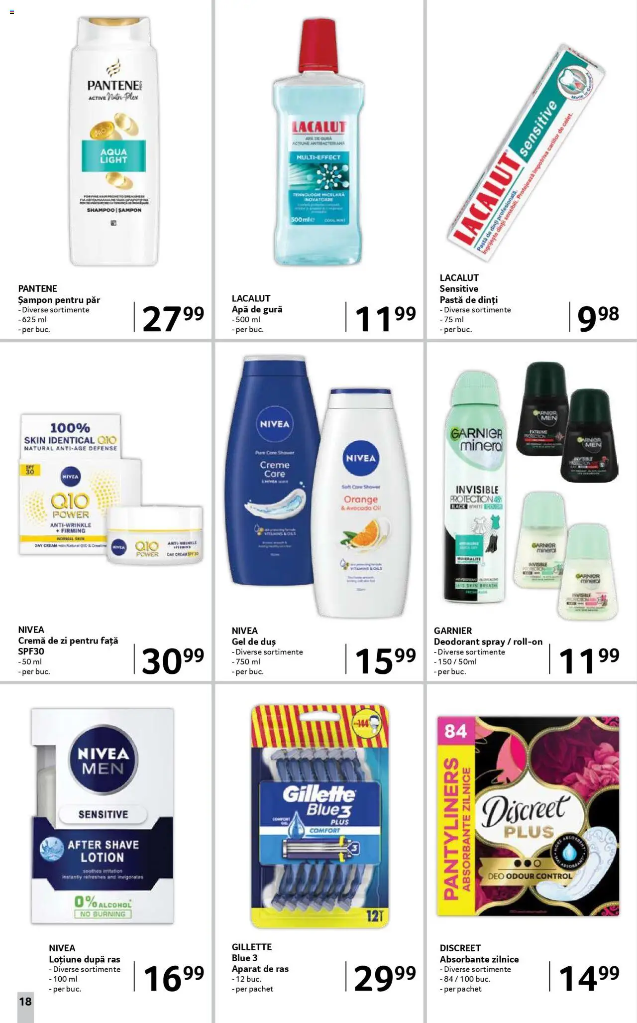 Catalog Selgros 11 - 23 Iulie 2025 | Pagina 18 | Produse: After shave, Duș, Șampon, Gel de duș