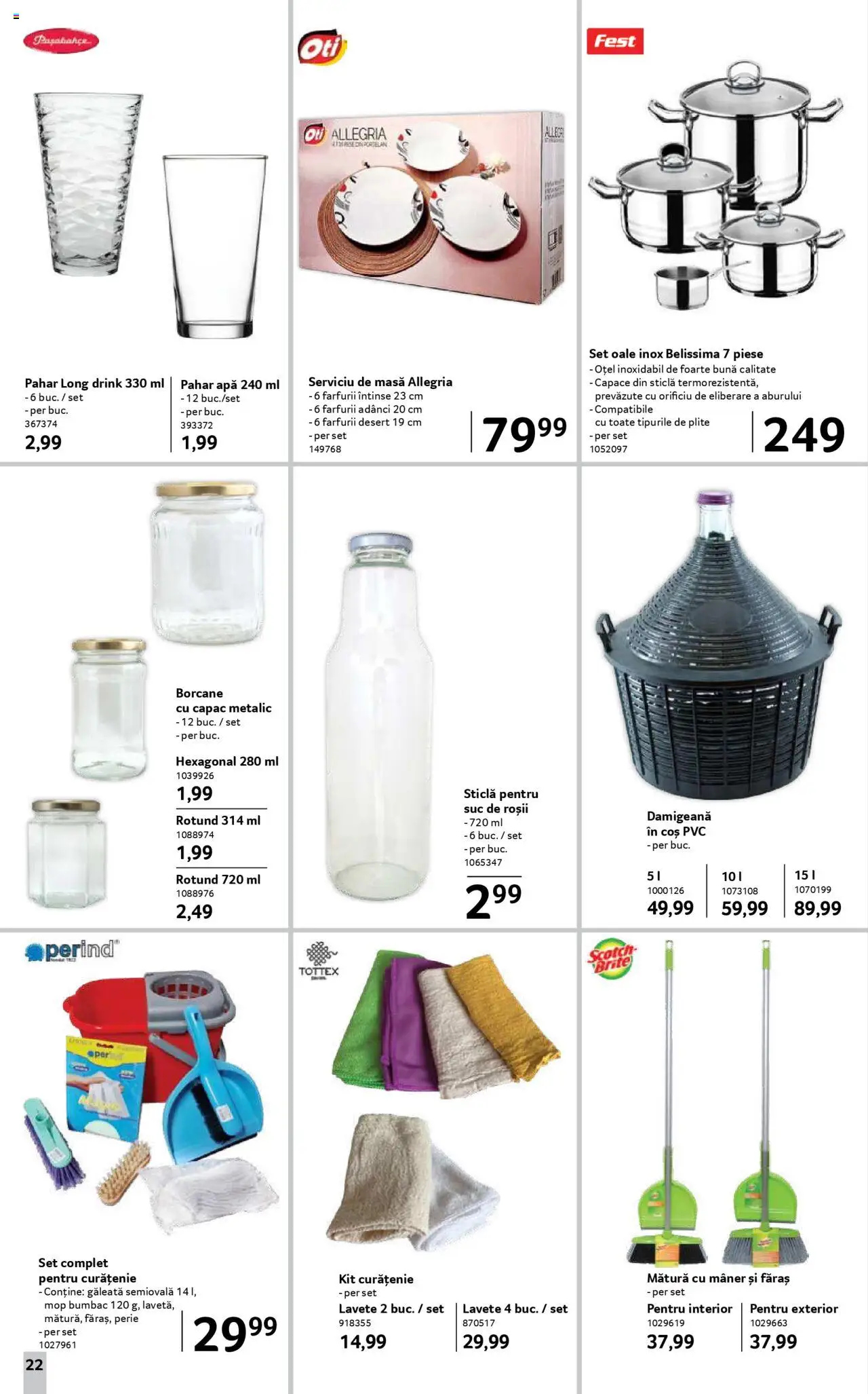 Catalog Selgros 11 - 23 Iulie 2025 | Pagina 22 | Produse: Mop, Masă, Roșii, Lavete