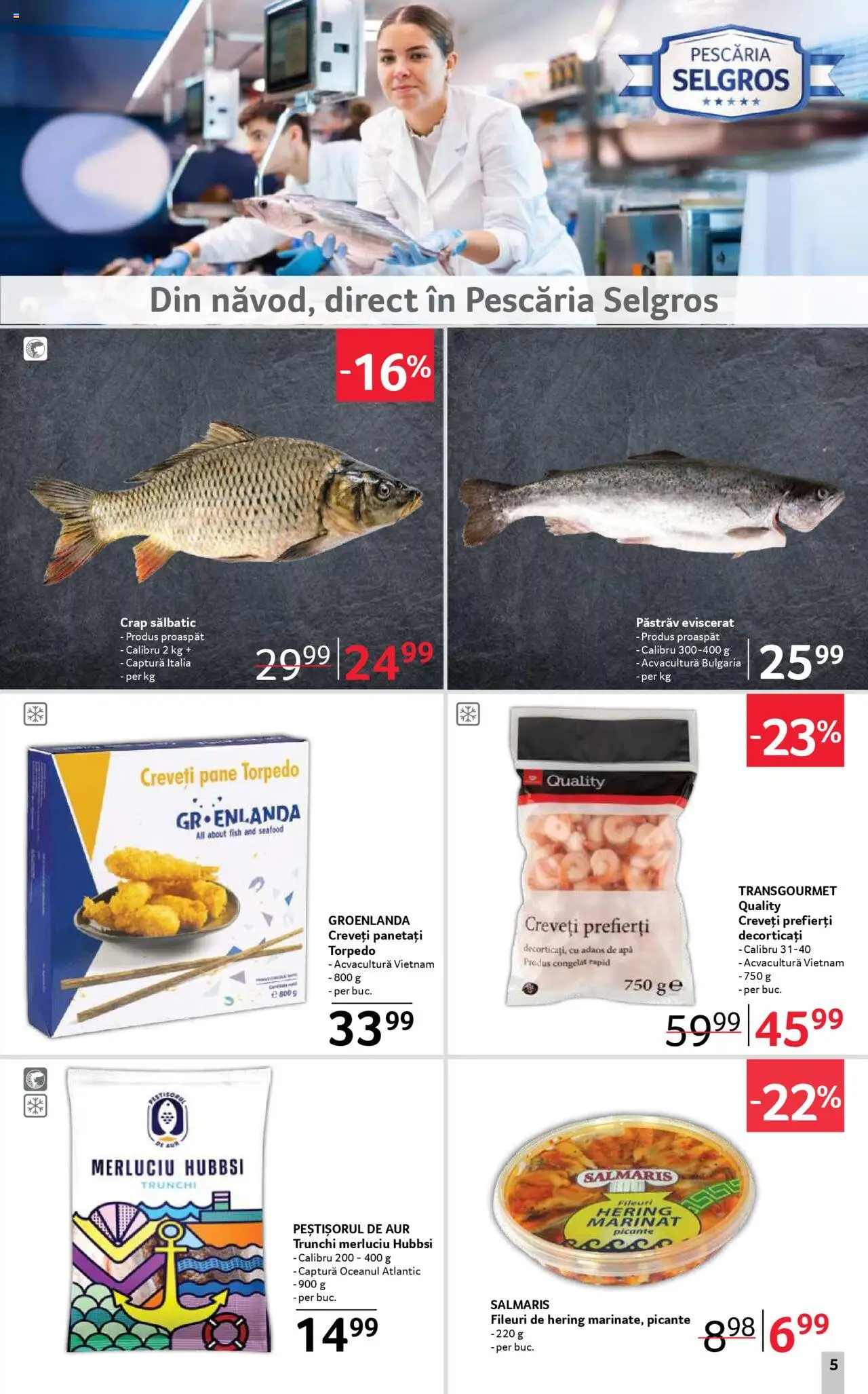 Catalog Selgros 11 - 23 Iulie 2025 | Pagina 5 | Produse: Apă