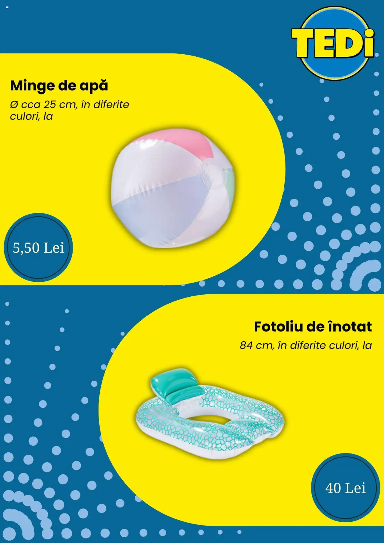 Catalog TEDi 11 Iulie - 7 Septembrie 2025 | Pagina 4 | Produse: Fotoliu, Apă