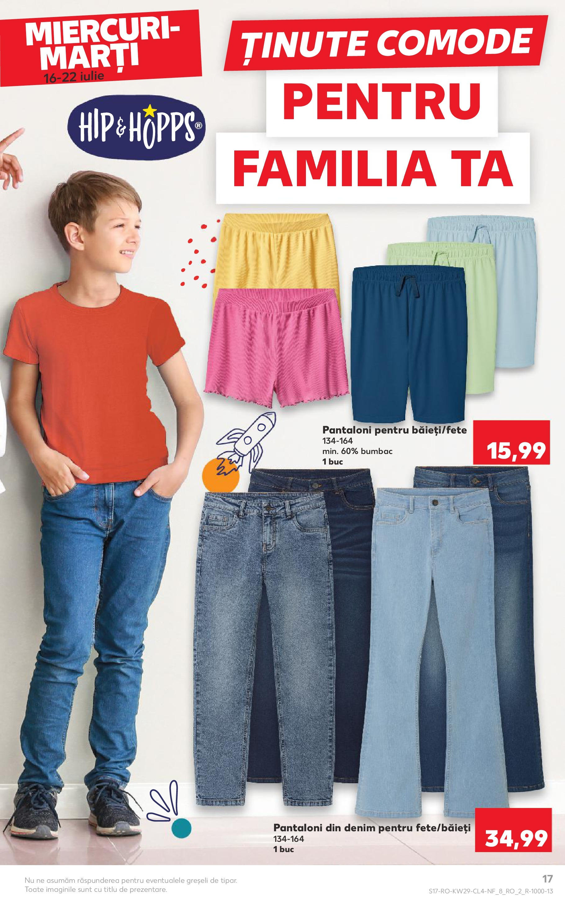 Catalog Kaufland 16 - 21 Iulie 2025 | Pagina 17 | Produse: Pantaloni
