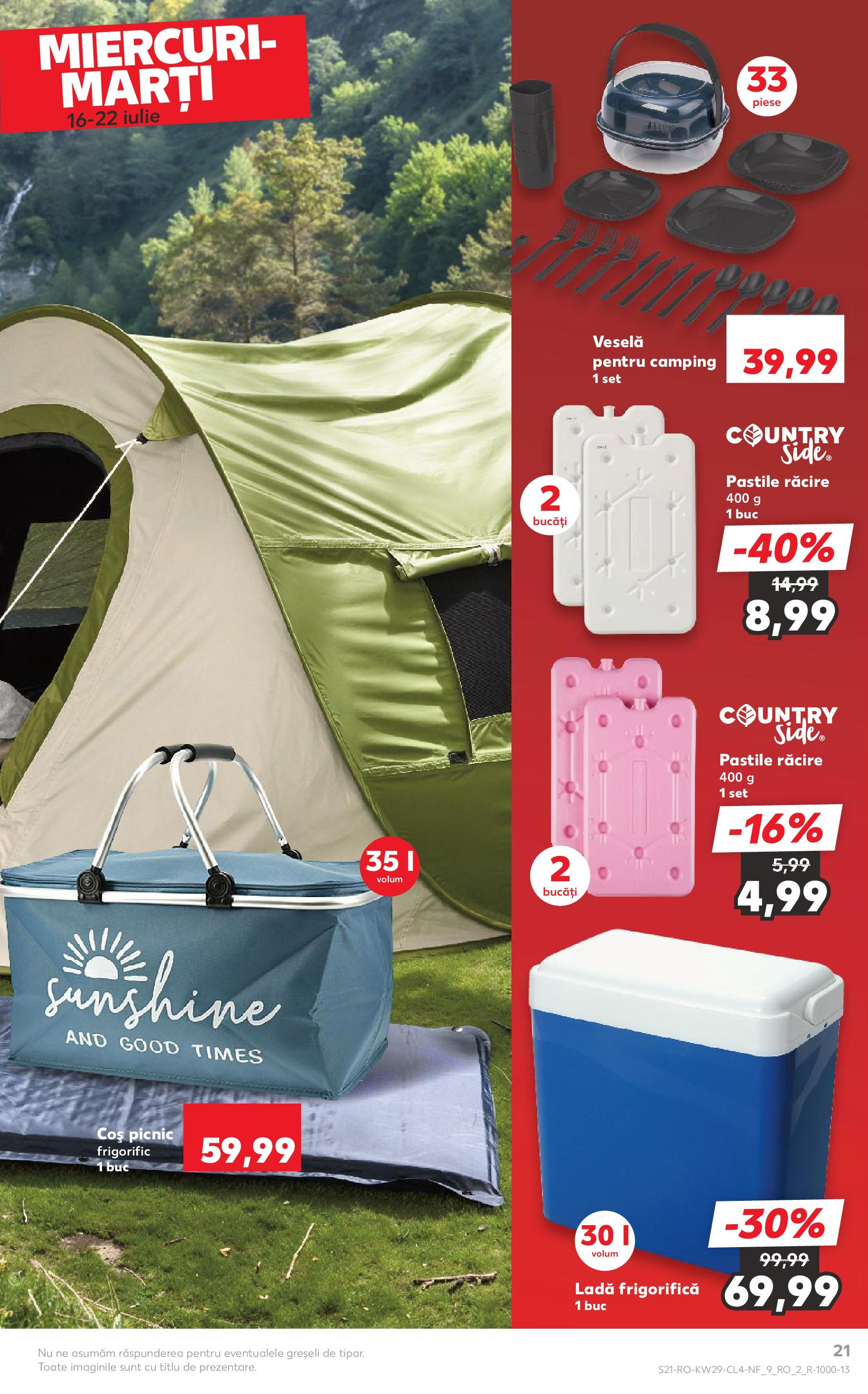 Catalog Kaufland 16 - 21 Iulie 2025 | Pagina 21 | Produse: Coș, Ladă frigorifică