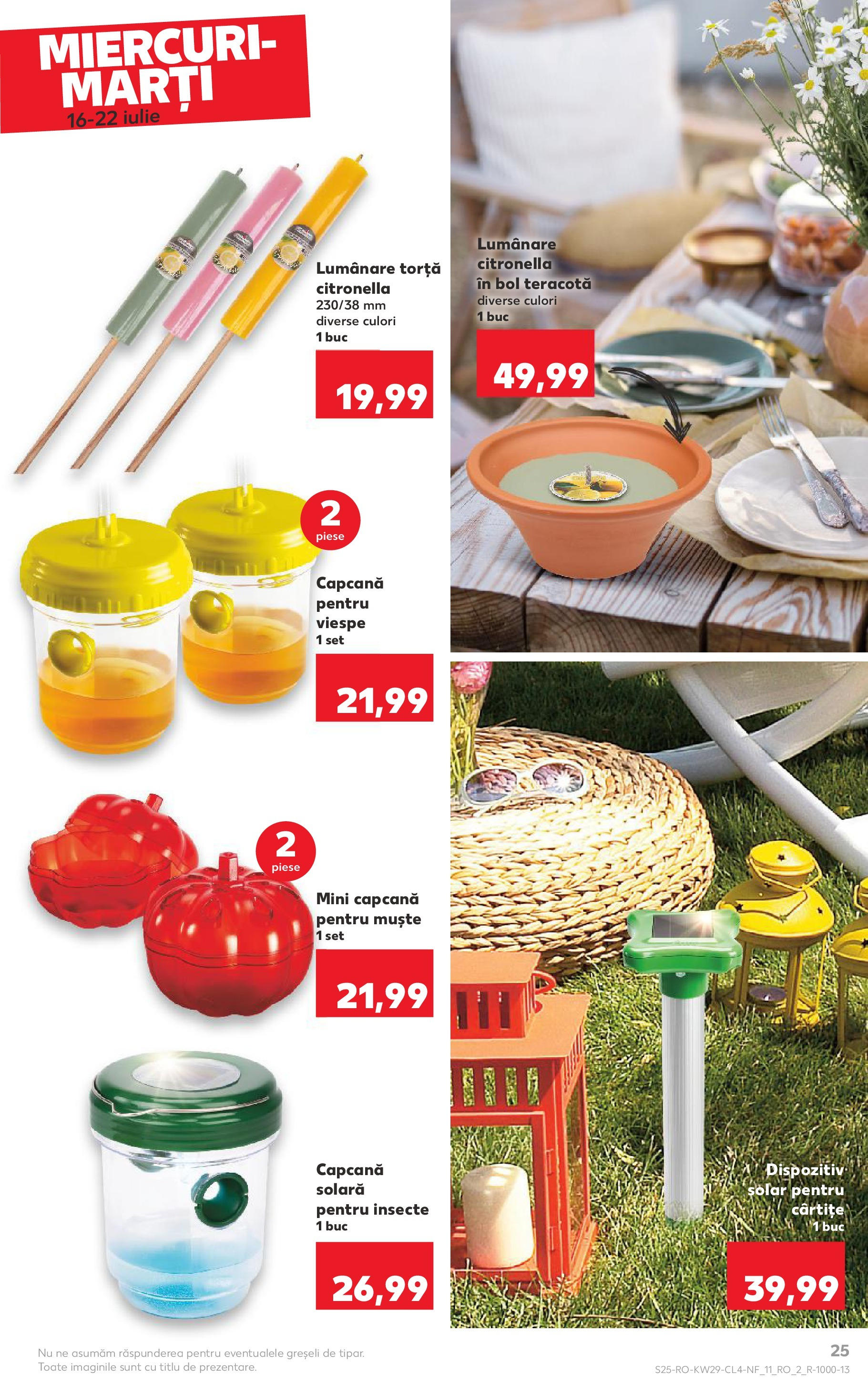 Catalog Kaufland 16 - 21 Iulie 2025 | Pagina 25 | Produse: Bol, Lumânare
