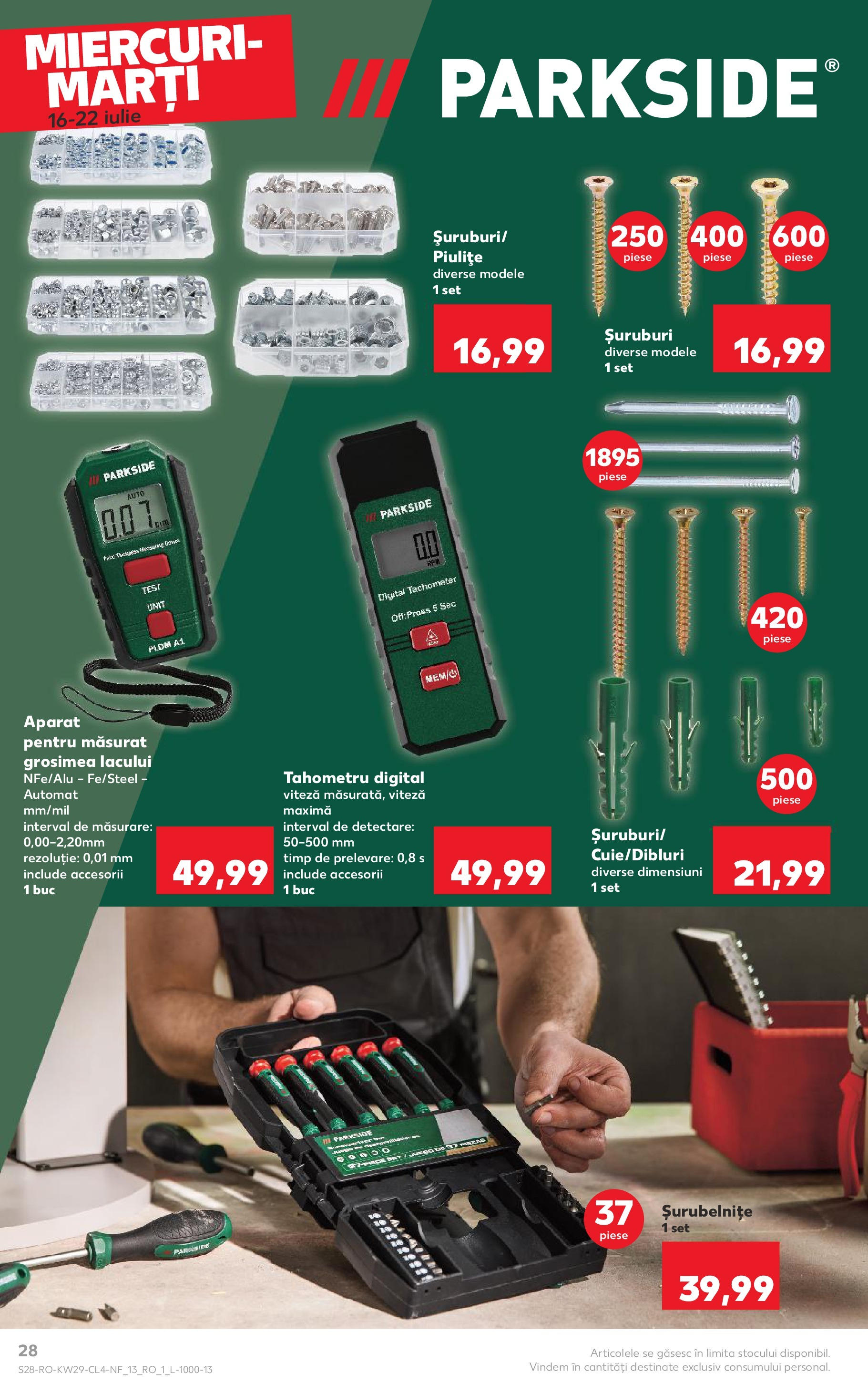 Catalog Kaufland 16 - 21 Iulie 2025 | Pagina 28