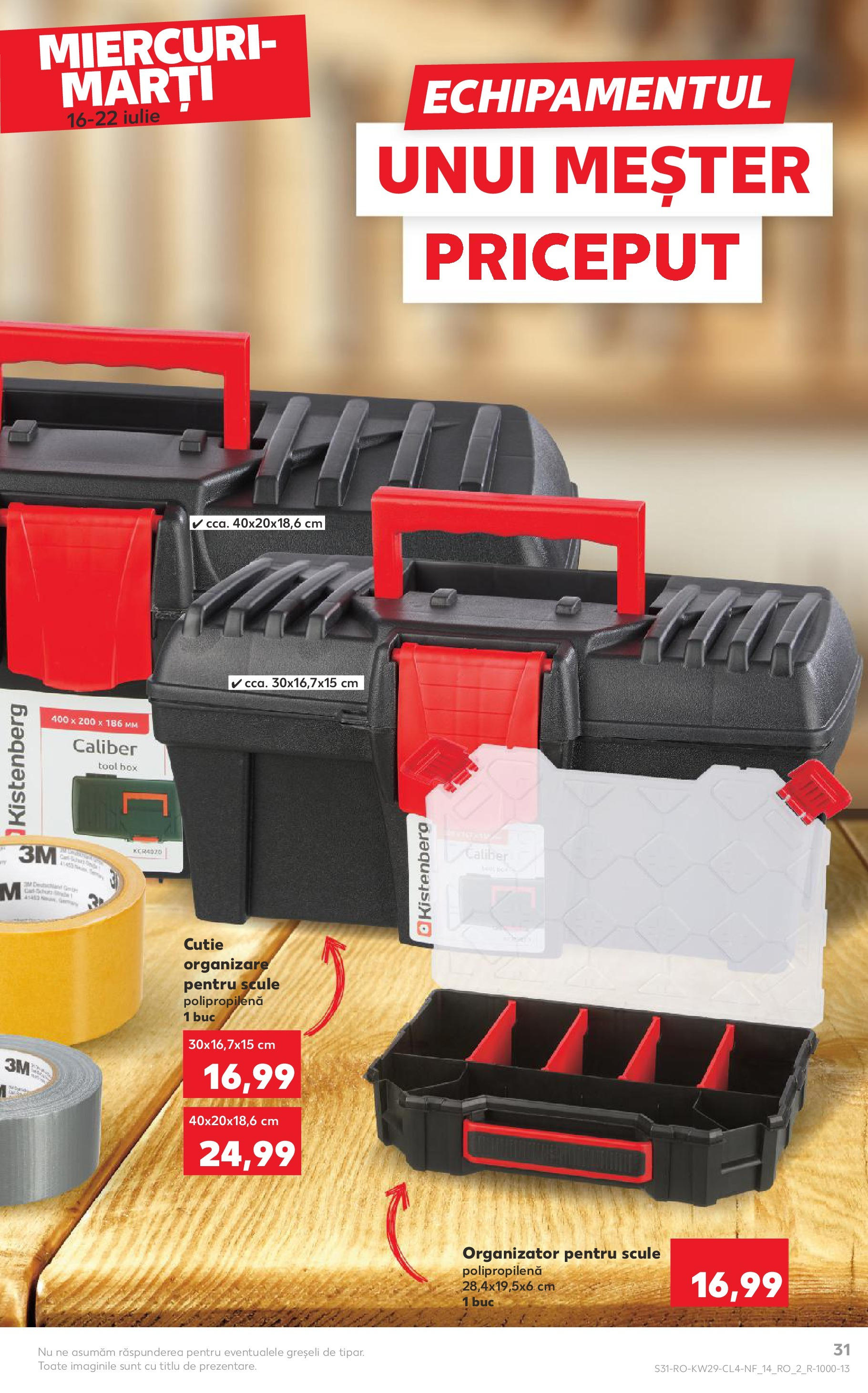 Catalog Kaufland 16 - 21 Iulie 2025 | Pagina 31 | Produse: Cutie