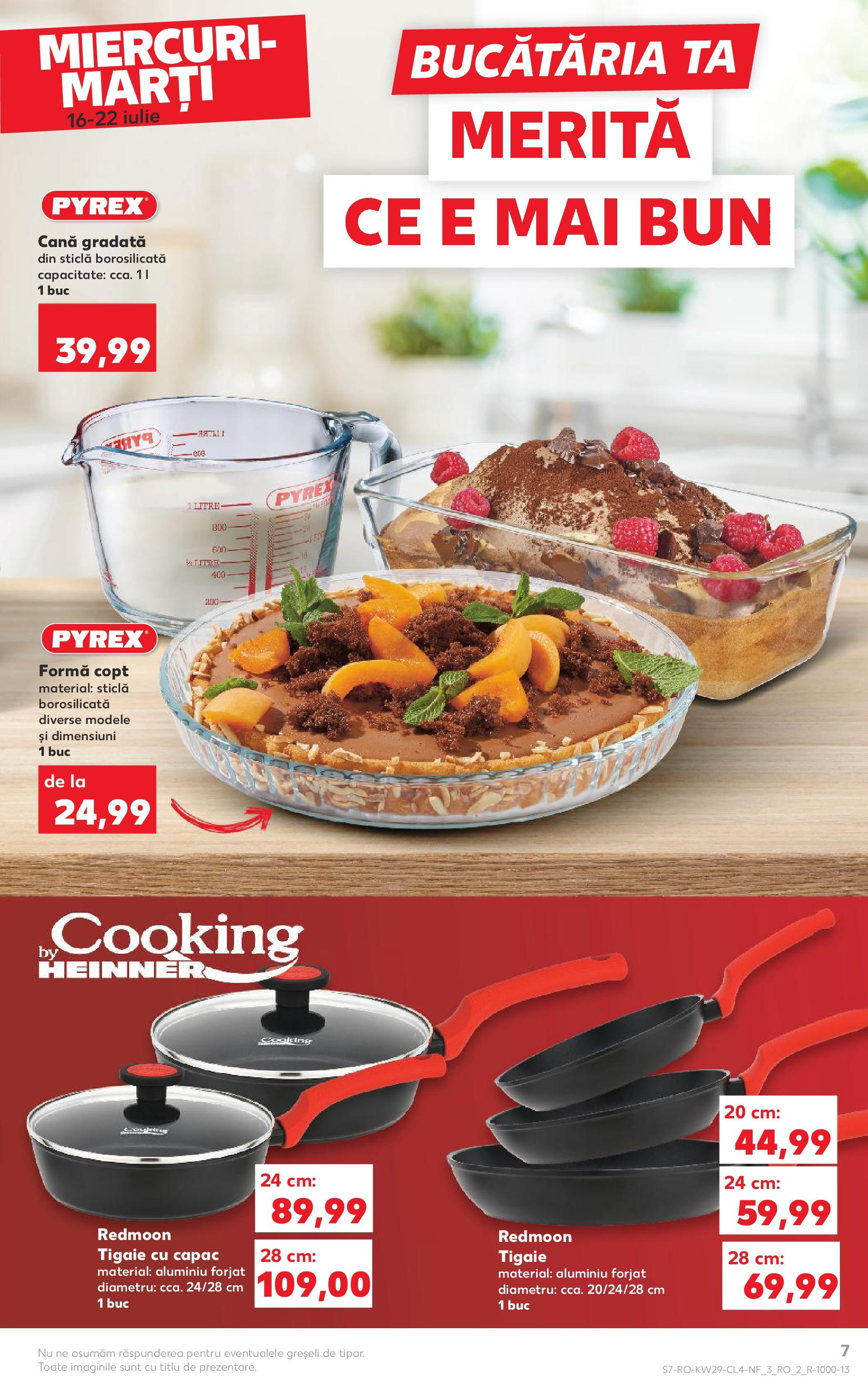 Catalog Kaufland 16 - 21 Iulie 2025 | Pagina 7 | Produse: Tigaie