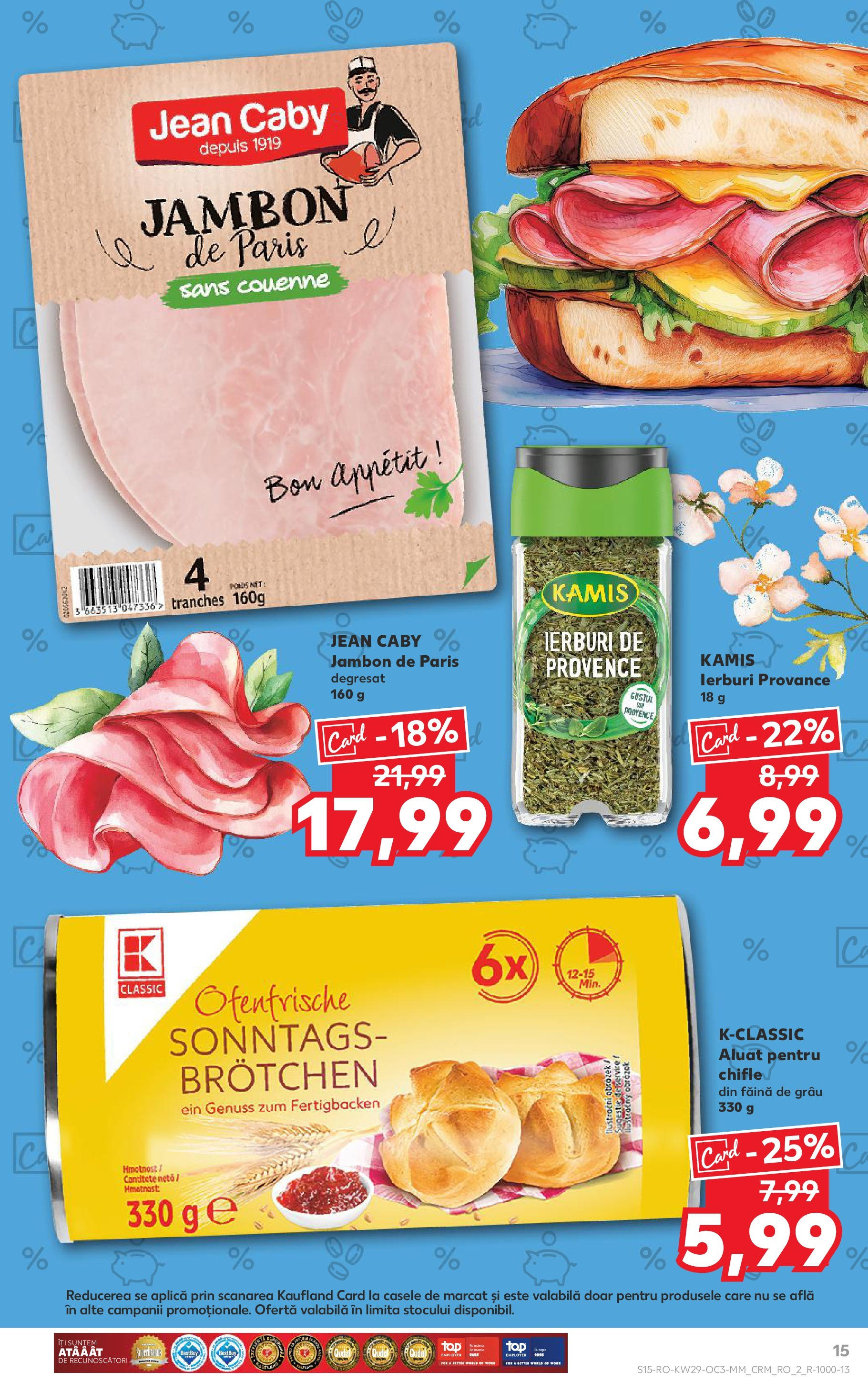 Catalog Kaufland 16 - 21 Iulie 2025 | Pagina 15 | Produse: Aluat, Făină