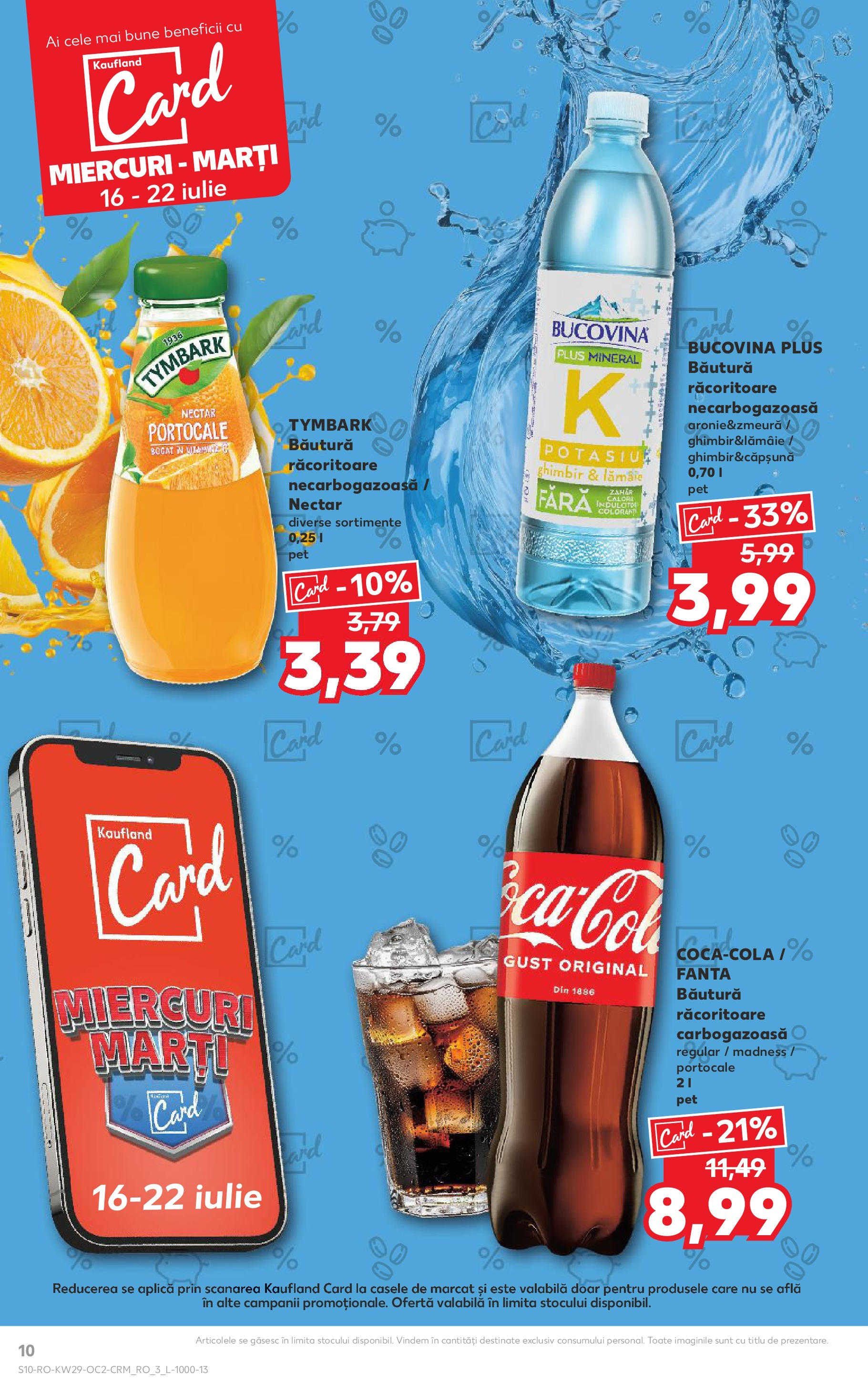 Catalog Kaufland 16 - 21 Iulie 2025 | Pagina 10 | Produse: Portocale, Zahăr