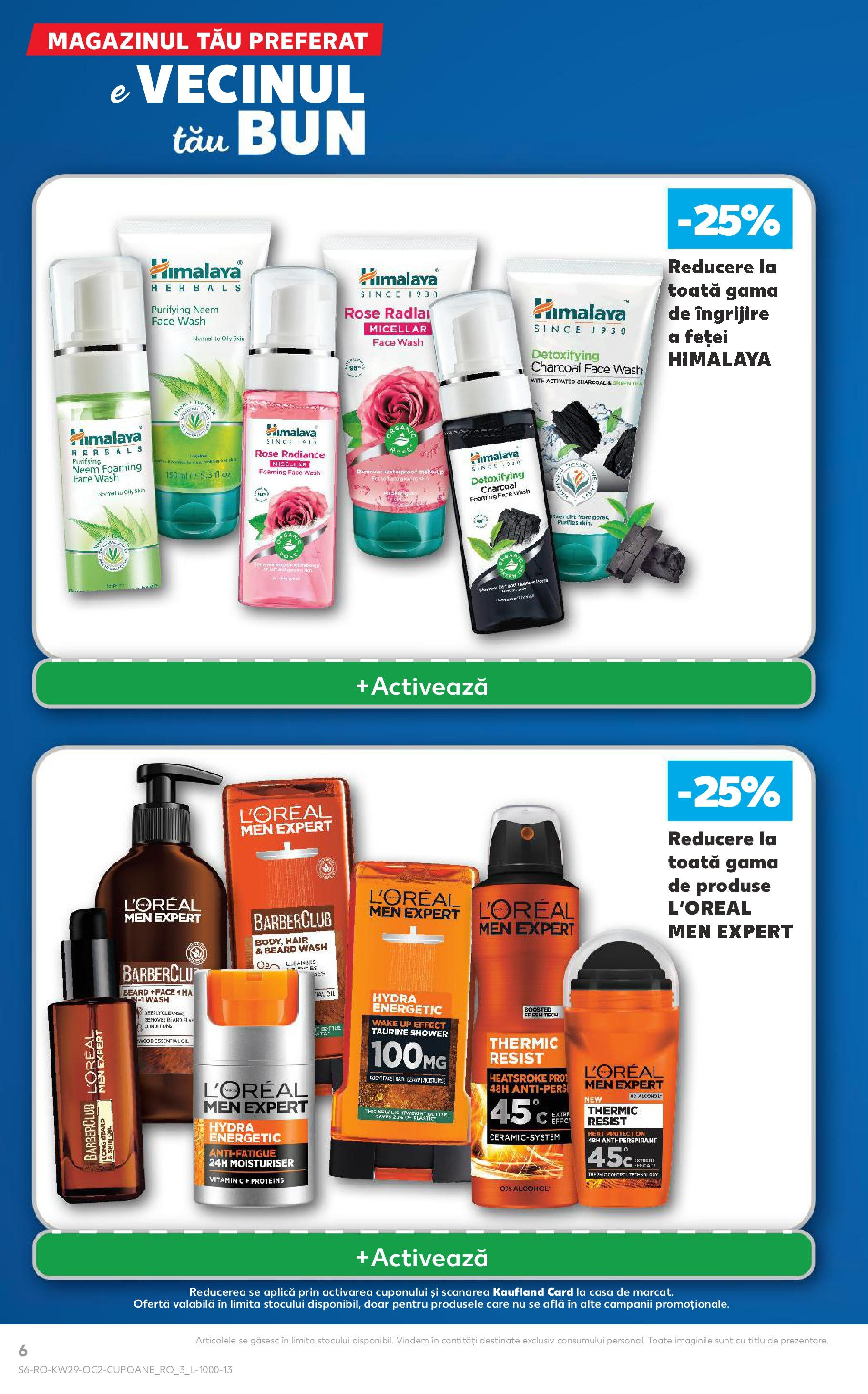 Catalog Kaufland 16 - 21 Iulie 2025 | Pagina 6 | Produse: Body, Antiperspirant