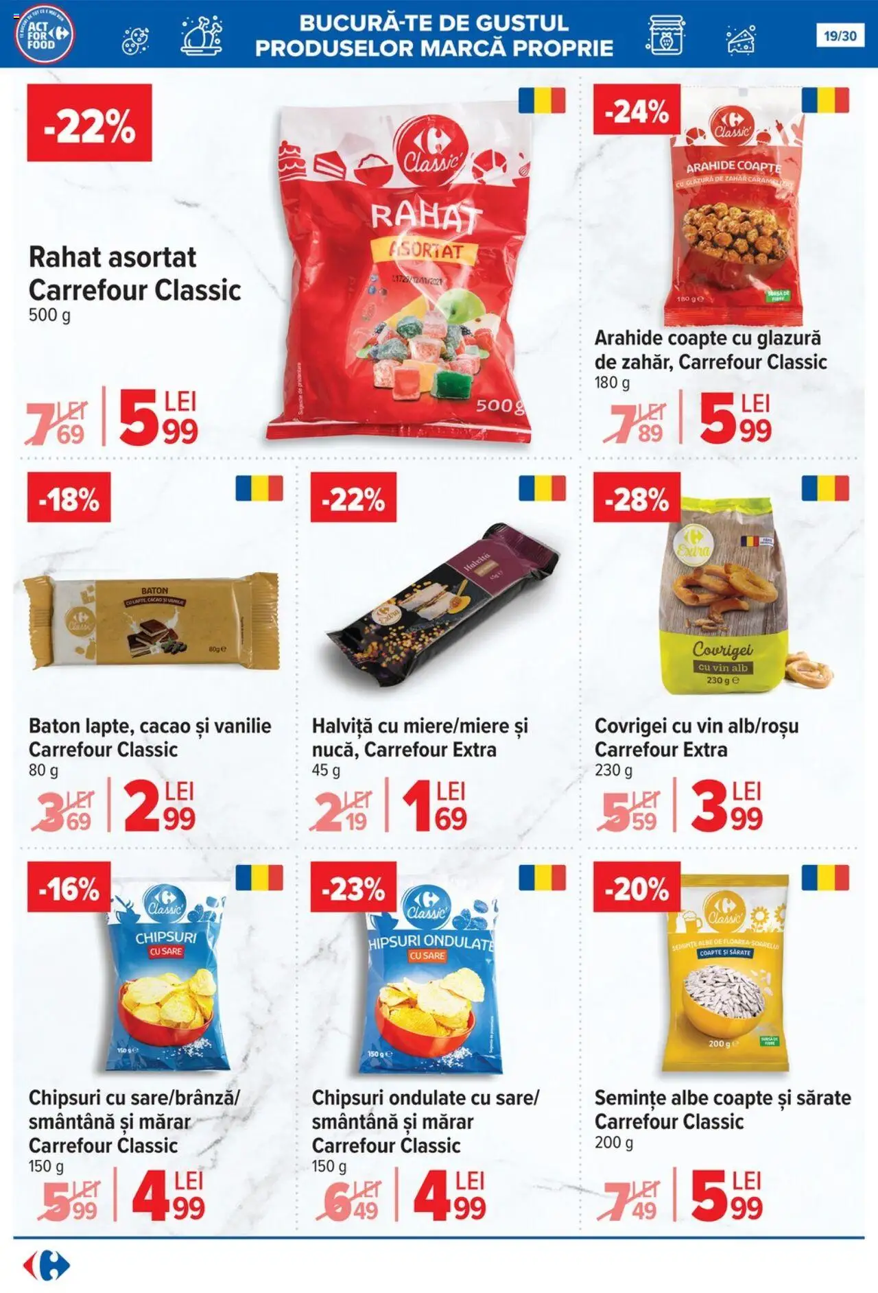 Catalog Carrefour 16 - 28 Iulie 2025 | Pagina 19 | Produse: Mărar, Covrigei, Vin, Sare