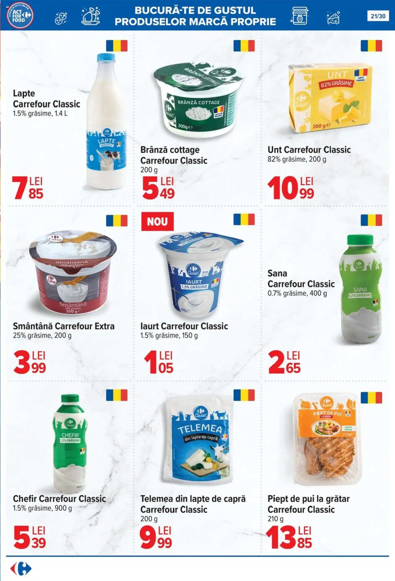 Catalog Carrefour 16 - 28 Iulie 2025 | Pagina 21 | Produse: Grătar, Hacıyatmaz Kedi Oyuncağı, Lapte, Smântână