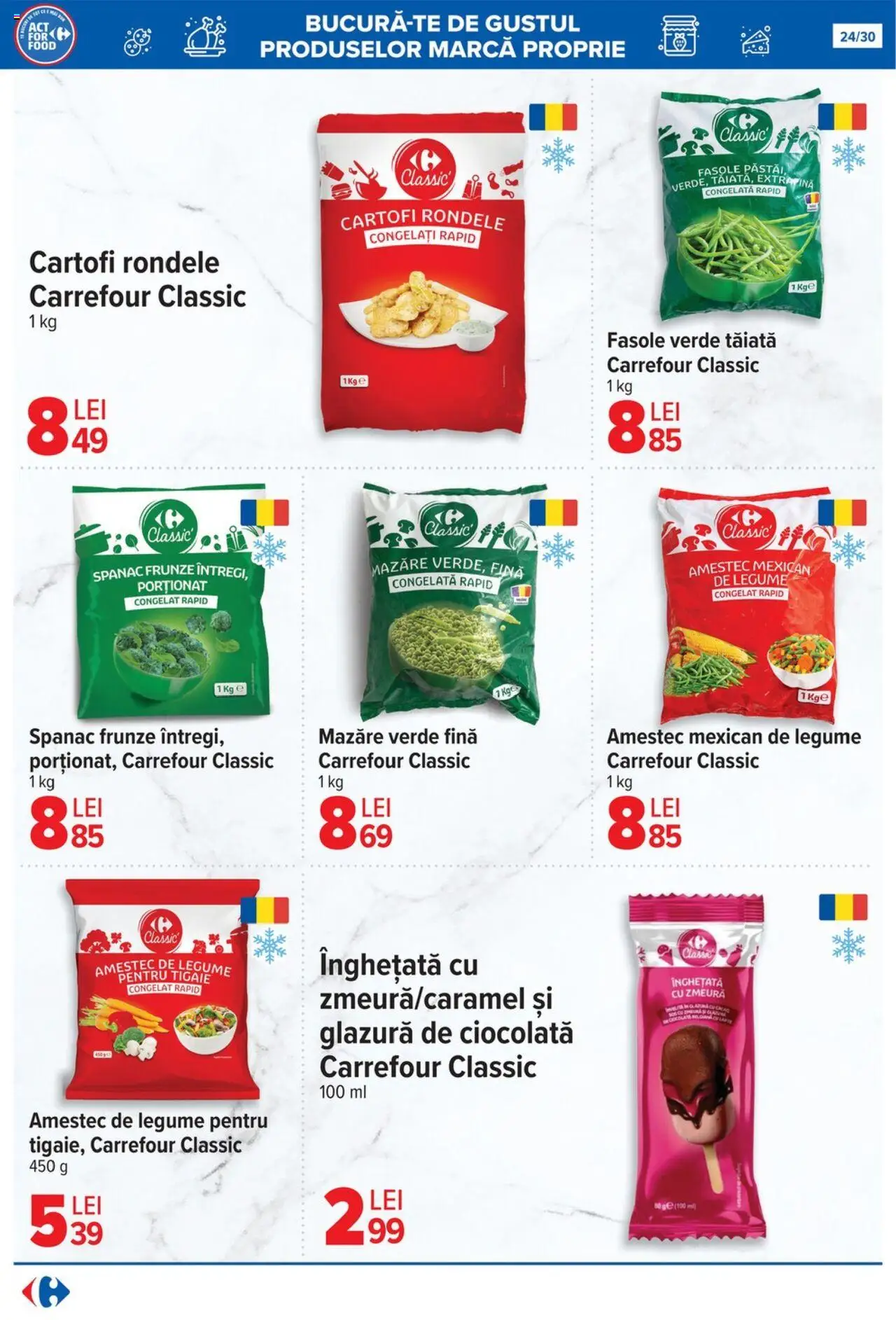 Catalog Carrefour 16 - 28 Iulie 2025 | Pagina 24 | Produse: Zmeură, Ciocolată, Cartofi, Legume