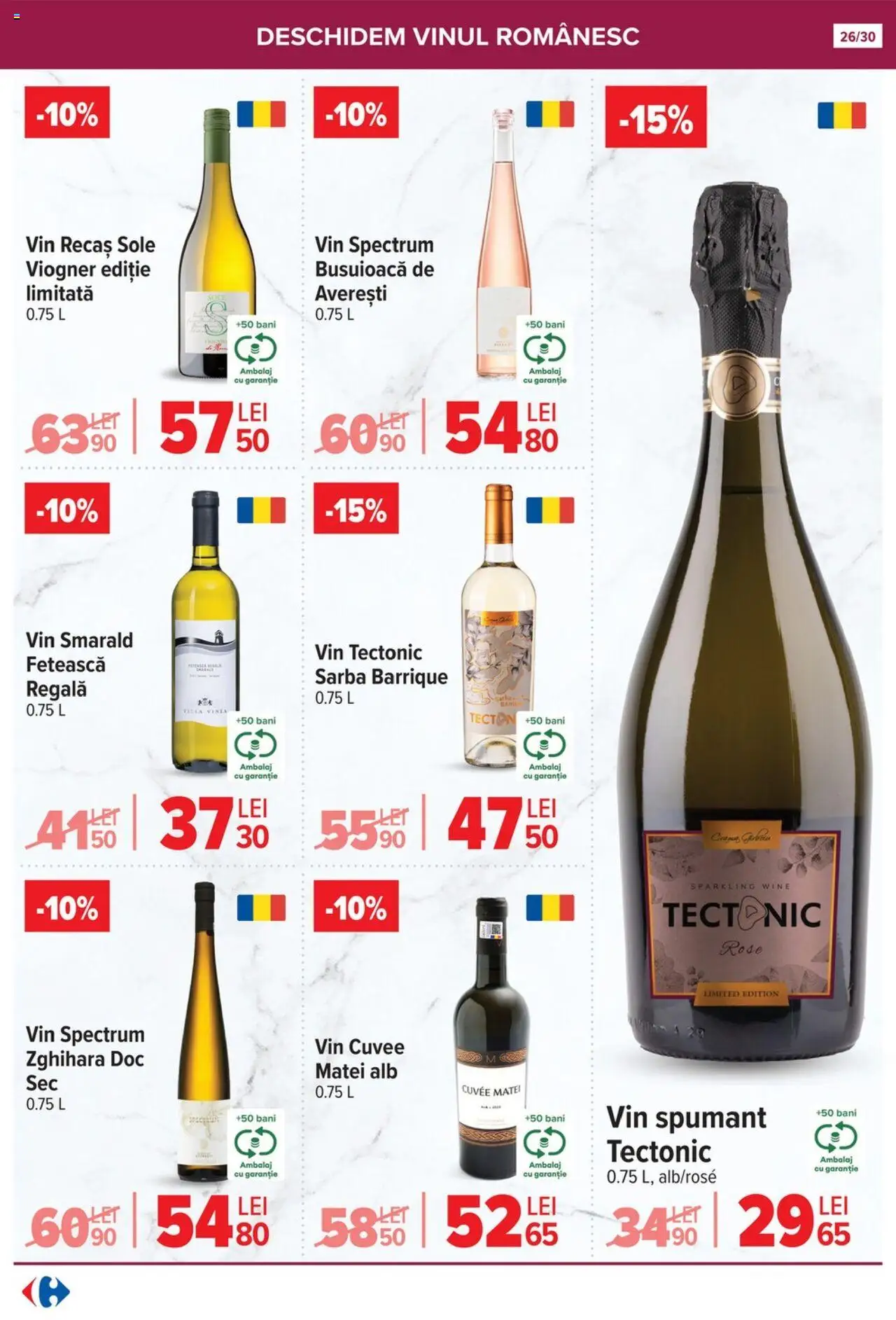 Catalog Carrefour 16 - 28 Iulie 2025 | Pagina 26 | Produse: Vin