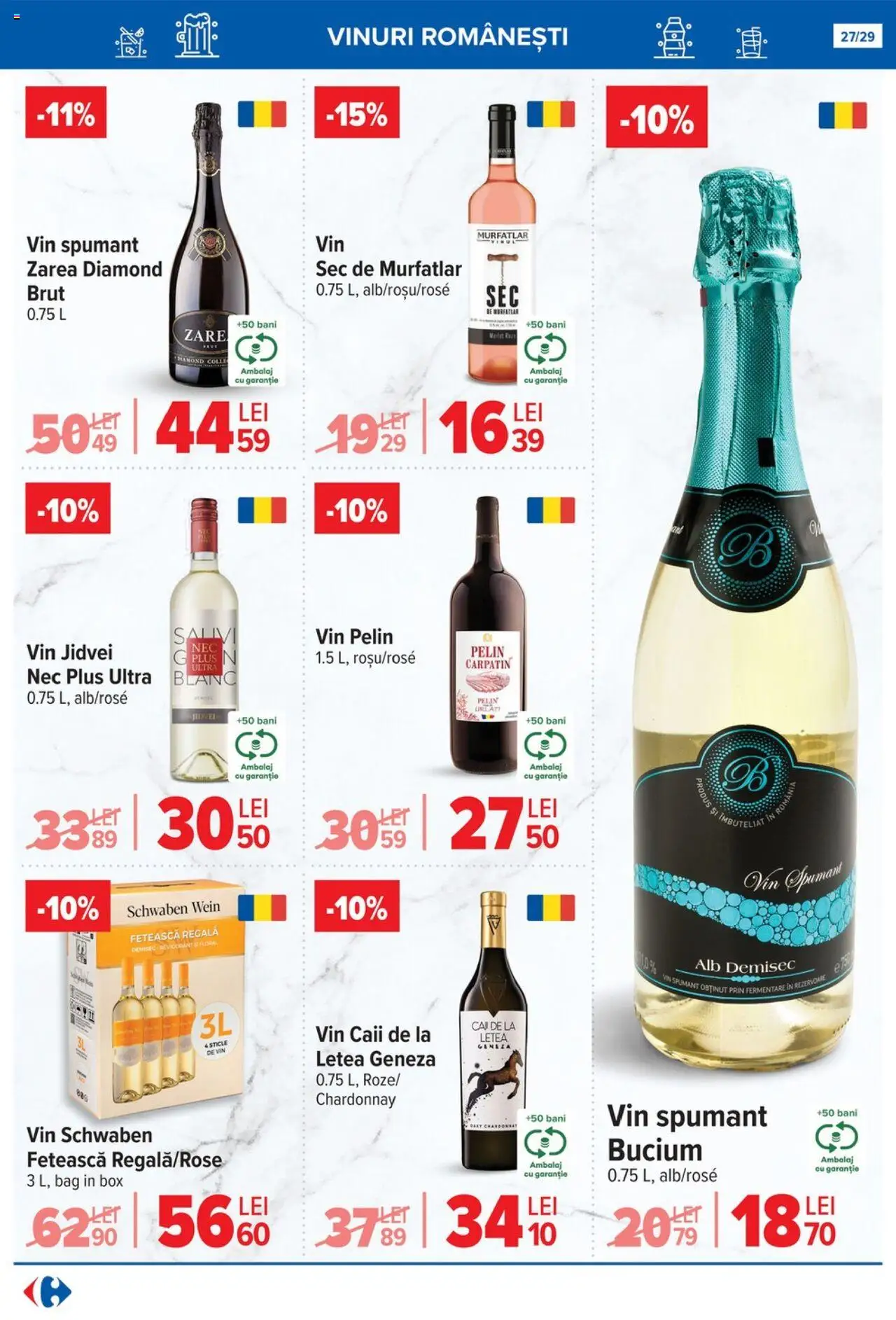 Catalog Carrefour 16 - 28 Iulie 2025 | Pagina 27 | Produse: Vin