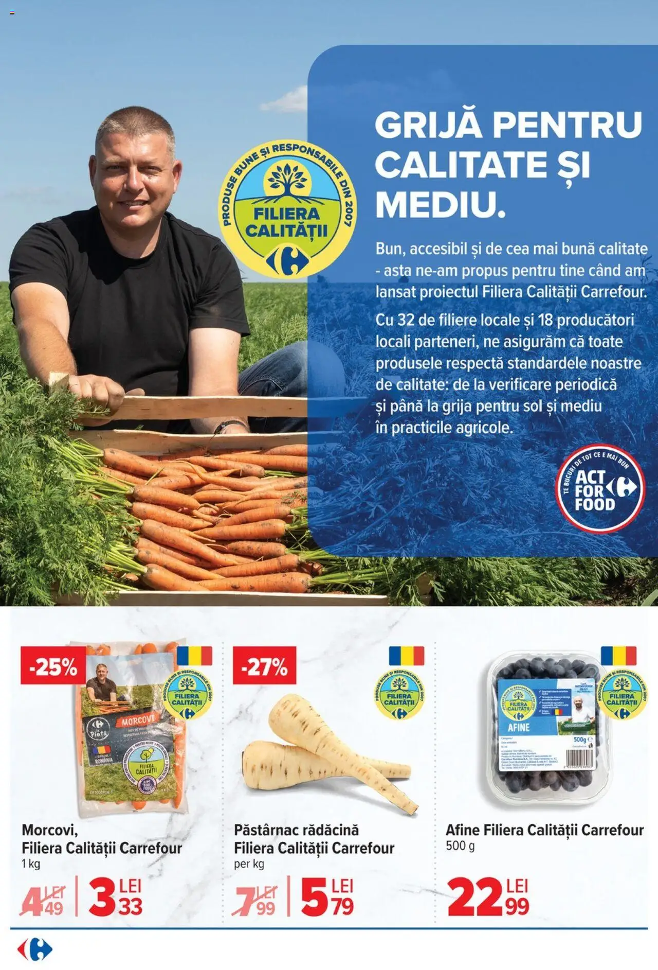 Catalog Carrefour 16 - 28 Iulie 2025 | Pagina 3 | Produse: Afine, Press Kemik, Morcovi