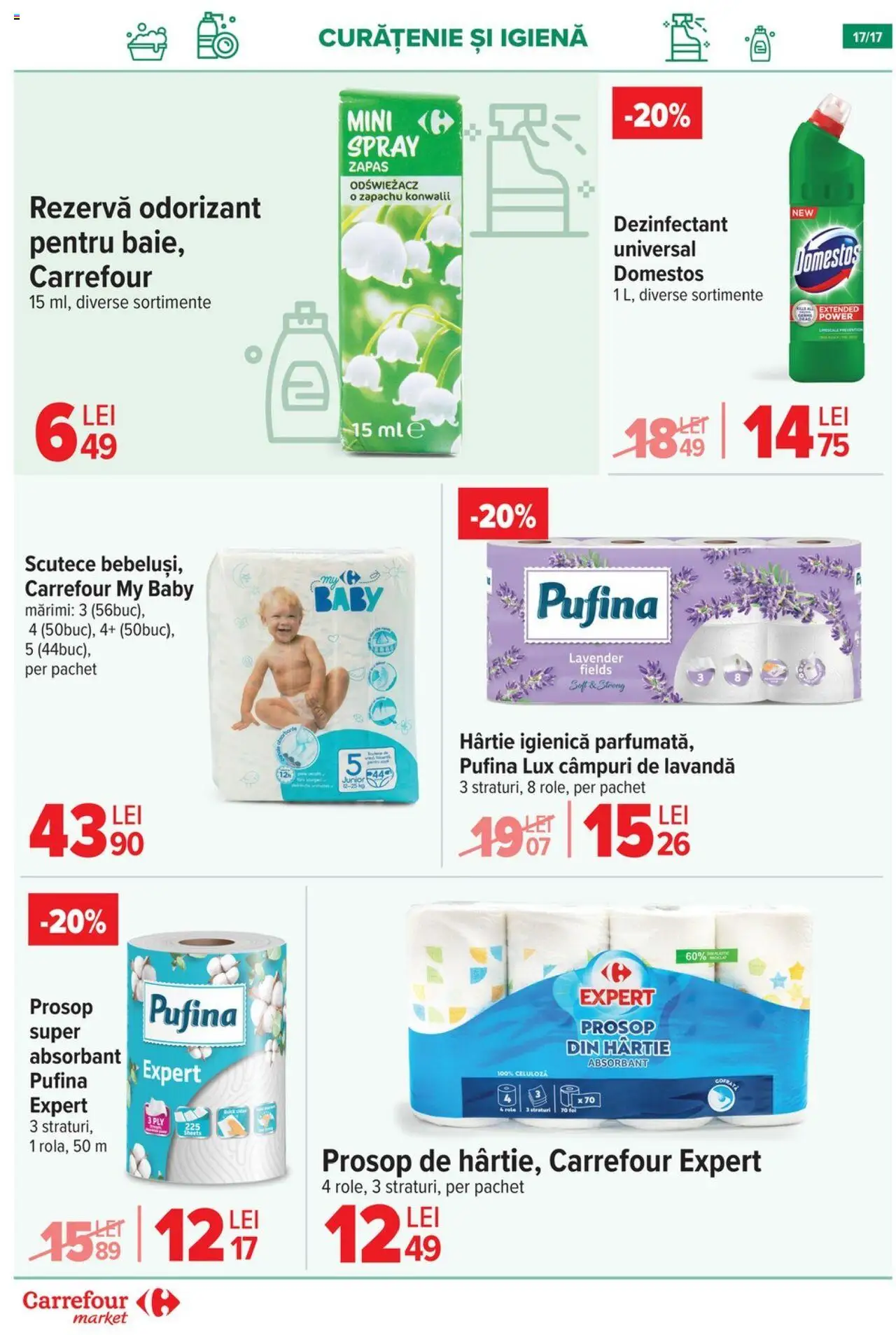 Catalog Carrefour 16 - 21 Iulie 2025 | Pagina 17 | Produse: Scutece