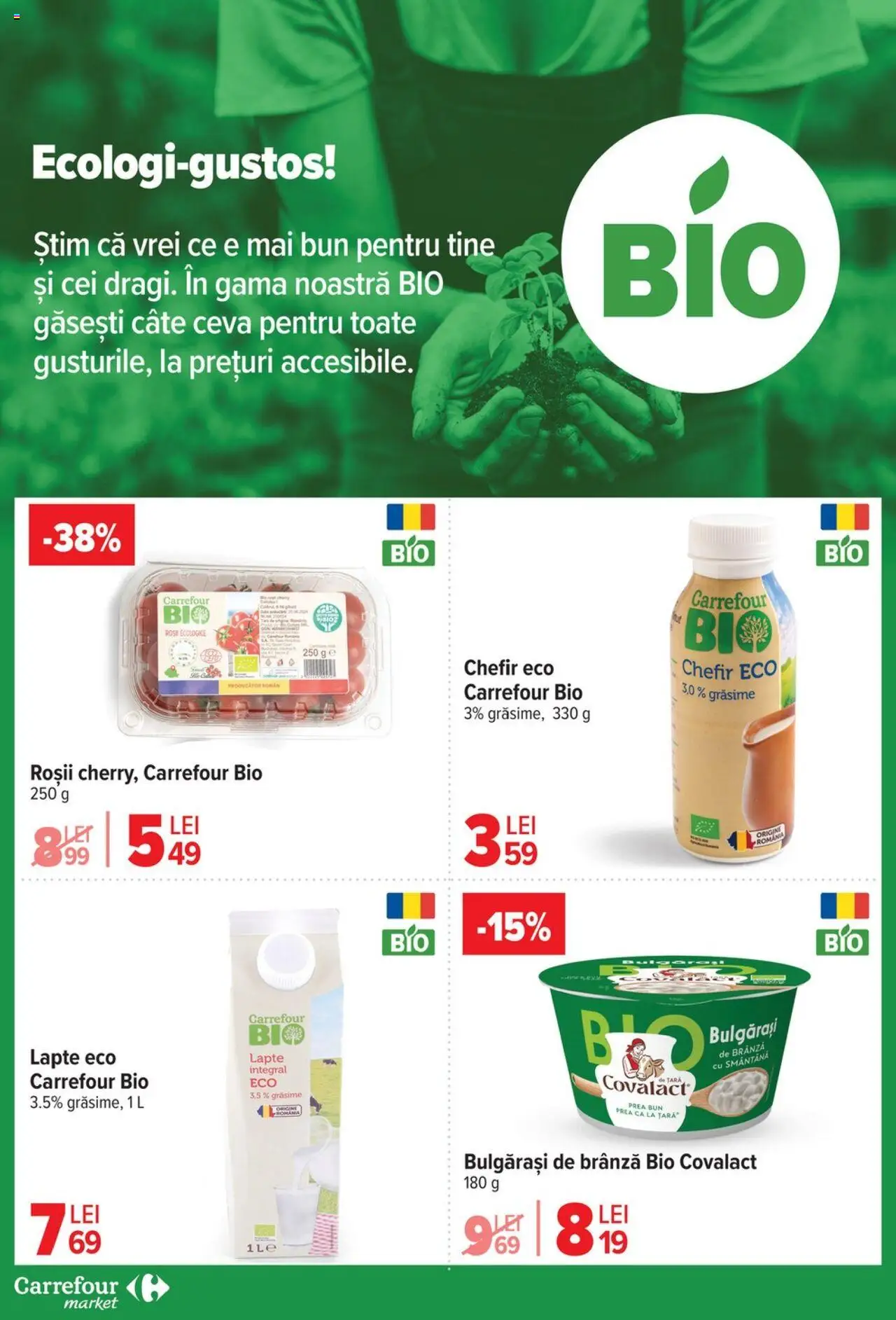 Catalog Carrefour 16 - 21 Iulie 2025 | Pagina 20 | Produse: Şerit ödül, Lapte, Brânză, Roșii