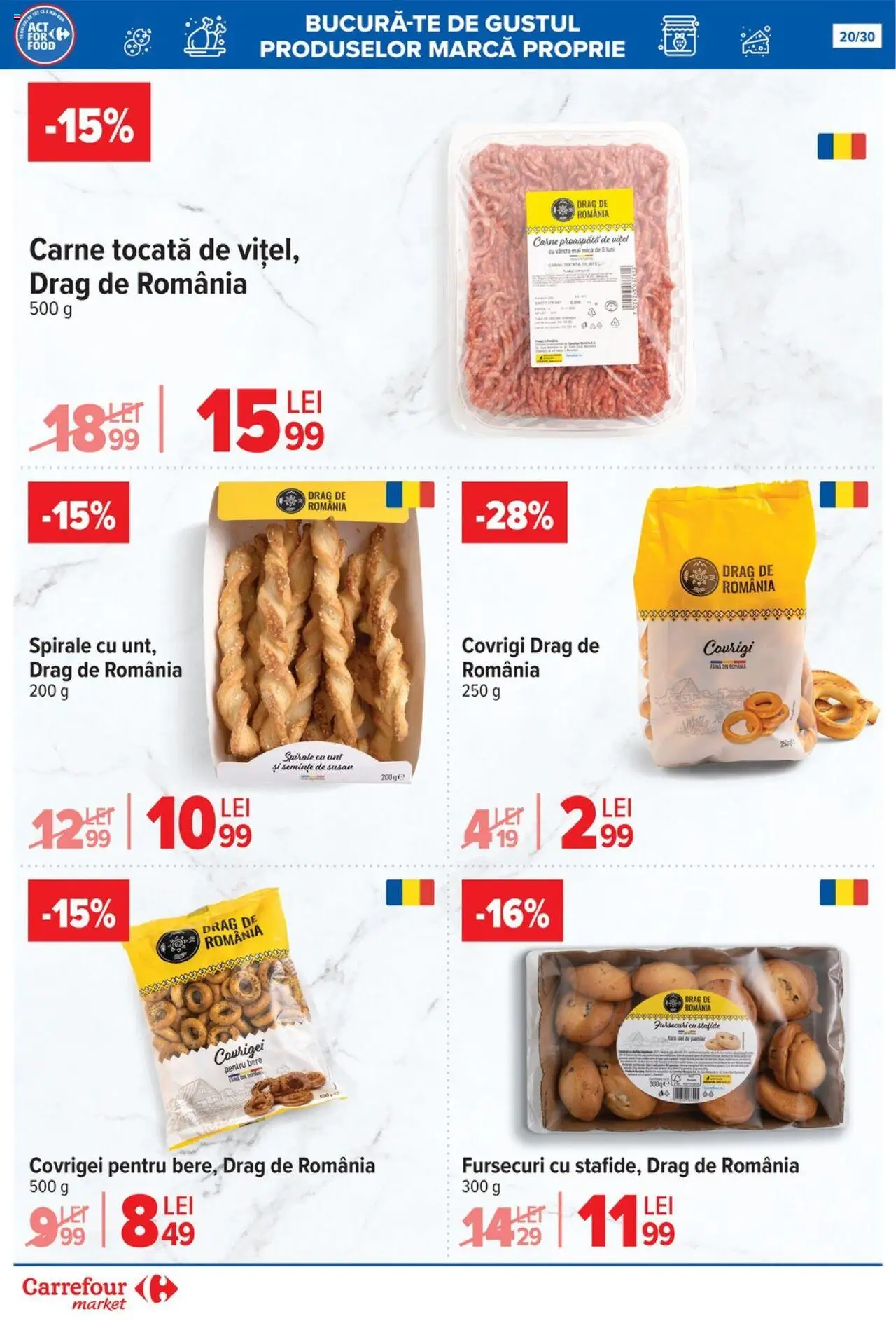 Catalog Carrefour 16 - 21 Iulie 2025 | Pagina 21 | Produse: Semințe, Unt, Bere, Carne tocată
