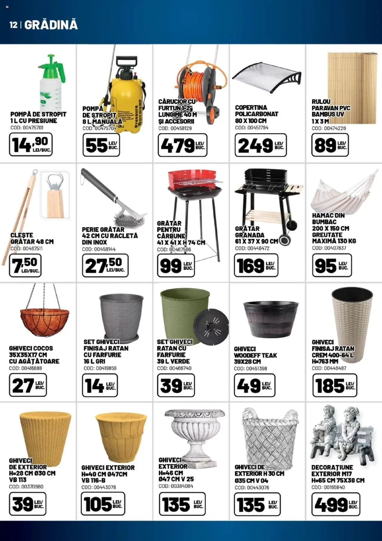 Catalog Ambient 15 Iulie - 18 August 2025 | Pagina 12 | Produse: Clește, Copertină, Grătar, Perie