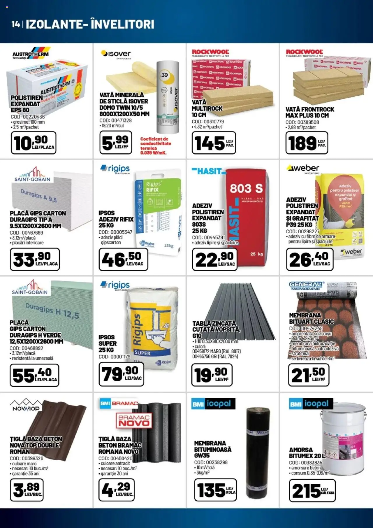 Catalog Ambient 15 Iulie - 18 August 2025 | Pagina 14 | Produse: Top, Țiglă, Amorsă, Adeziv