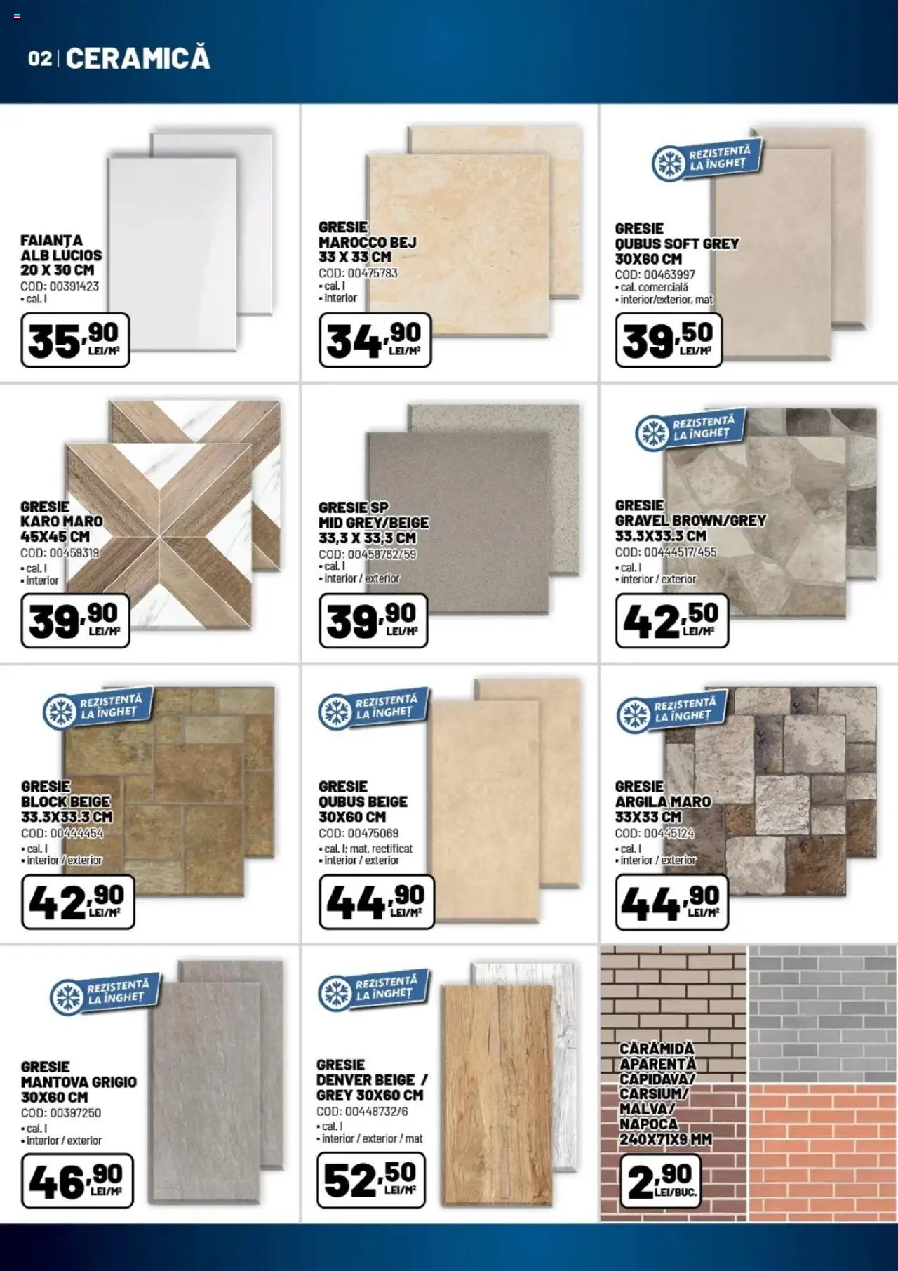 Catalog Ambient 15 Iulie - 18 August 2025 | Pagina 2 | Produse: Faianță, Gresie