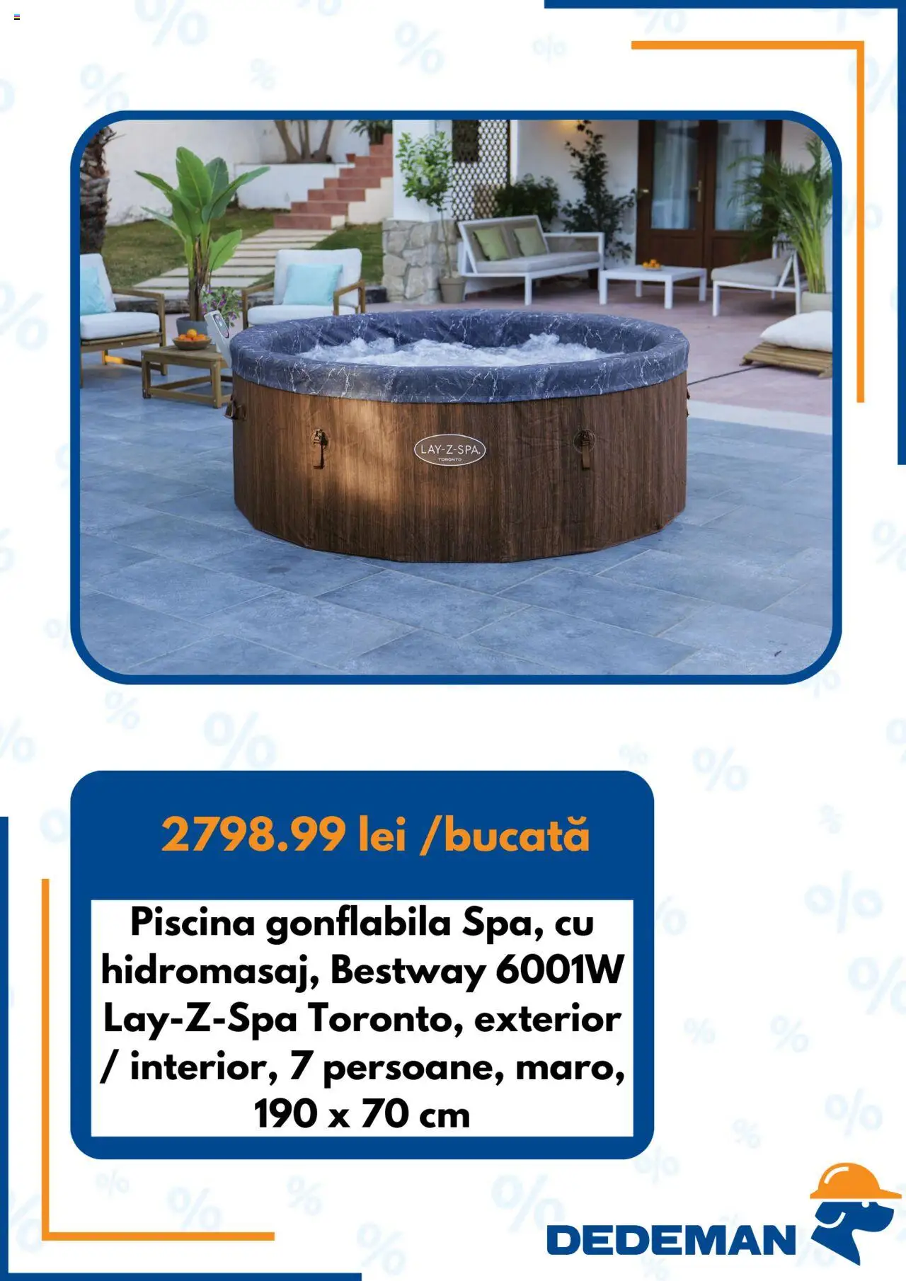 Catalog Dedeman 11 - 19 Iulie 2025 | Pagina 2 | Produse: Piscină, Köpek Uzaklaştırıcılar