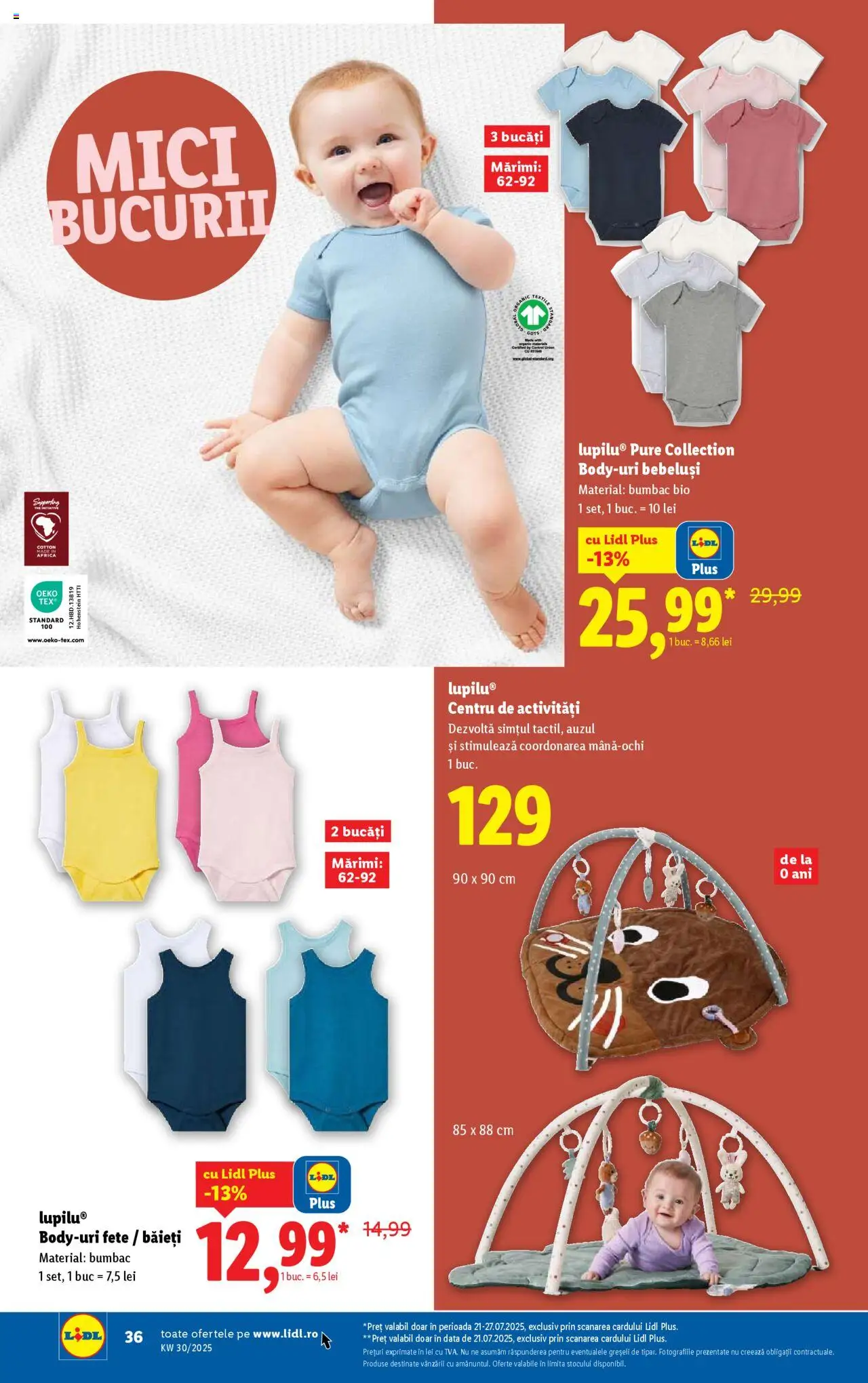 Catalog LIDL 21 - 26 Iulie 2025 | Pagina 36 | Produse: Şerit ödül, Mici