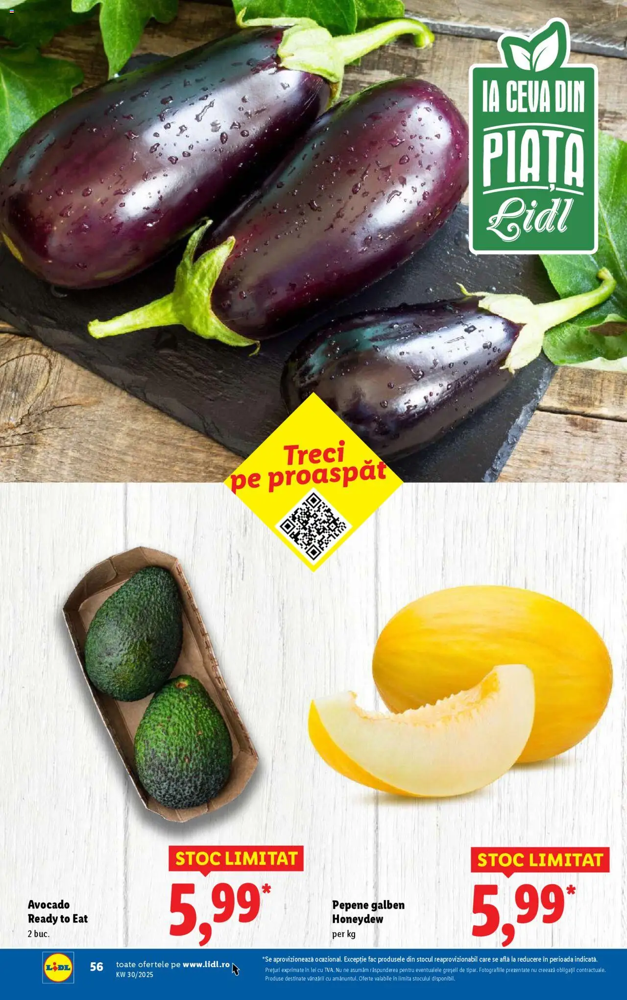 Catalog LIDL 21 - 26 Iulie 2025 | Pagina 56 | Produse: Pepene Galben, Avocado