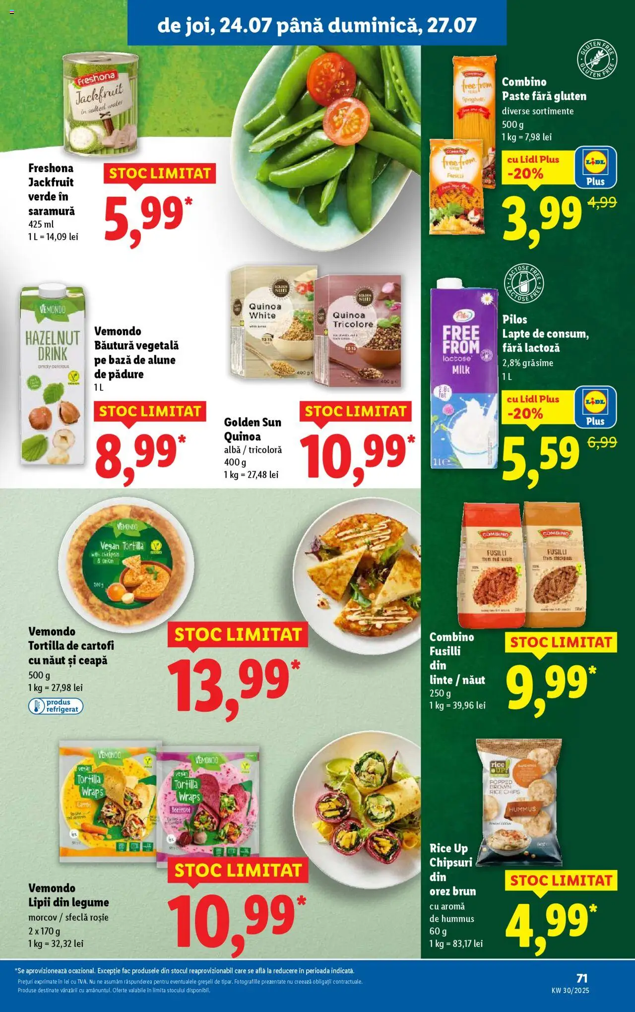 Catalog LIDL 21 - 26 Iulie 2025 | Pagina 71 | Produse: Toplar, Lapte, Chipsuri, Cartofi