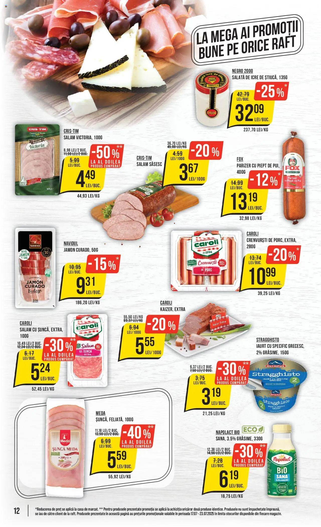 Catalog Mega Image 17 - 22 Iulie 2025 | Pagina 12