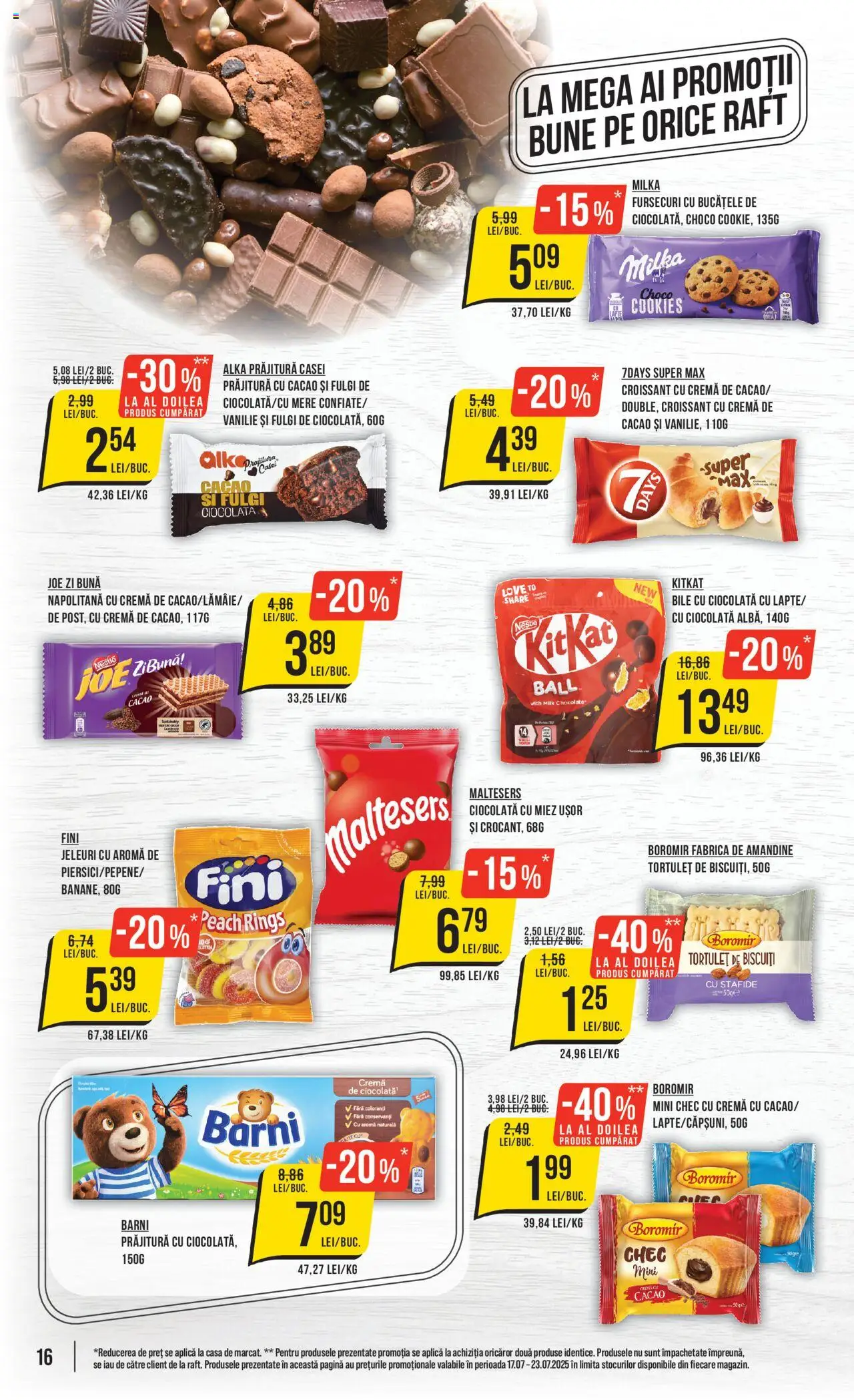 Catalog Mega Image 17 - 22 Iulie 2025 | Pagina 16