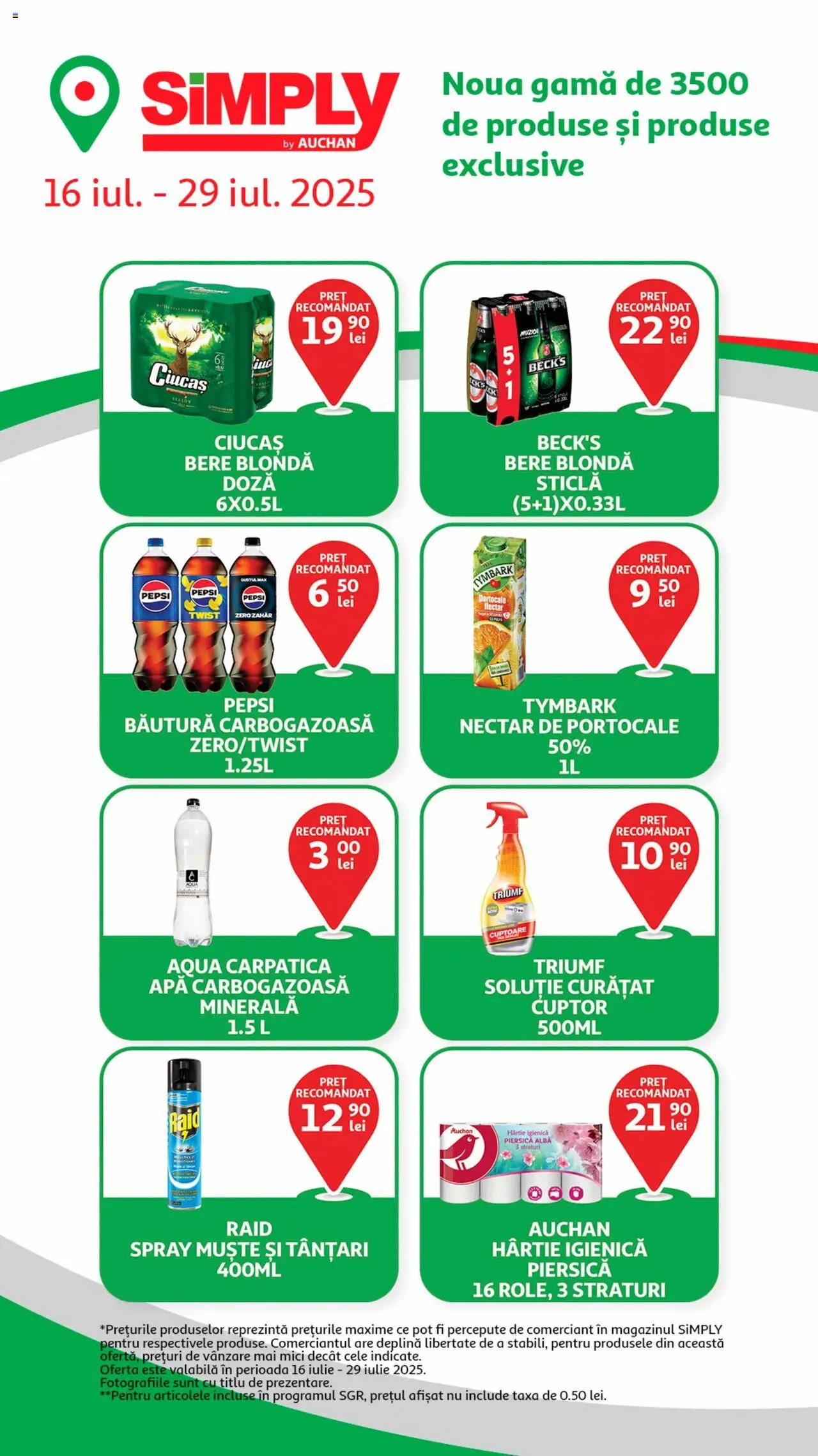 Catalog Auchan 16 - 28 Iulie 2025 | Pagina 2