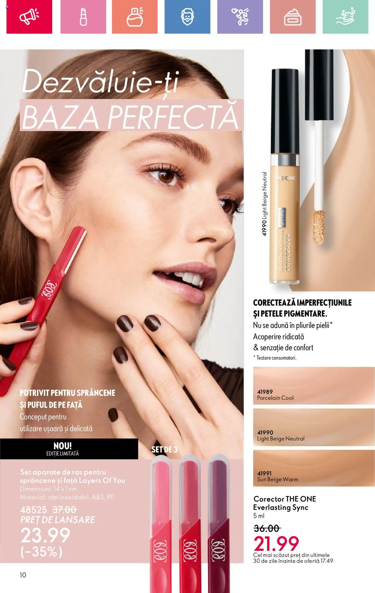 Catalog Oriflame 20 August - 8 Septembrie 2025 | Pagina 10 | Produse: Concealer