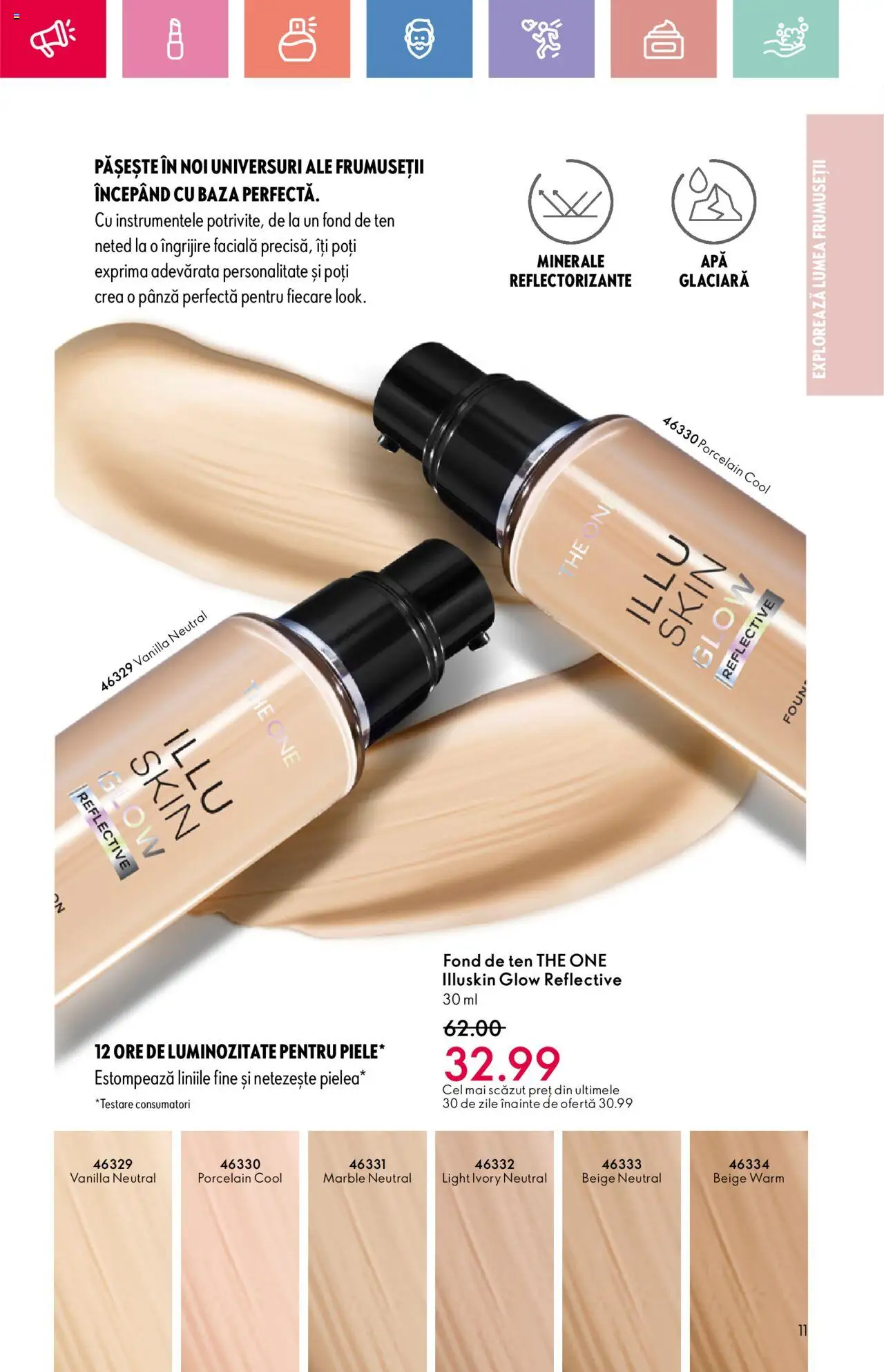 Catalog Oriflame 20 August - 8 Septembrie 2025 | Pagina 11 | Produse: Fond de ten