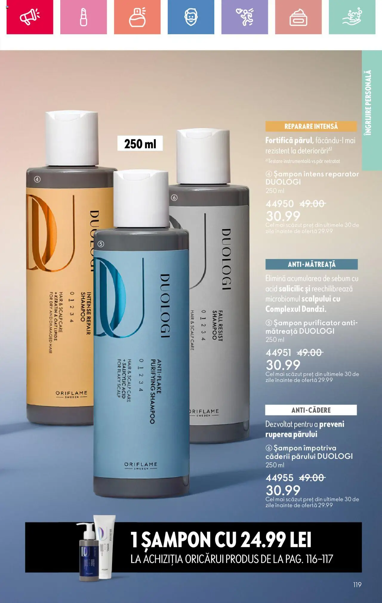 Catalog Oriflame 20 August - 8 Septembrie 2025 | Pagina 119 | Produse: Șampon