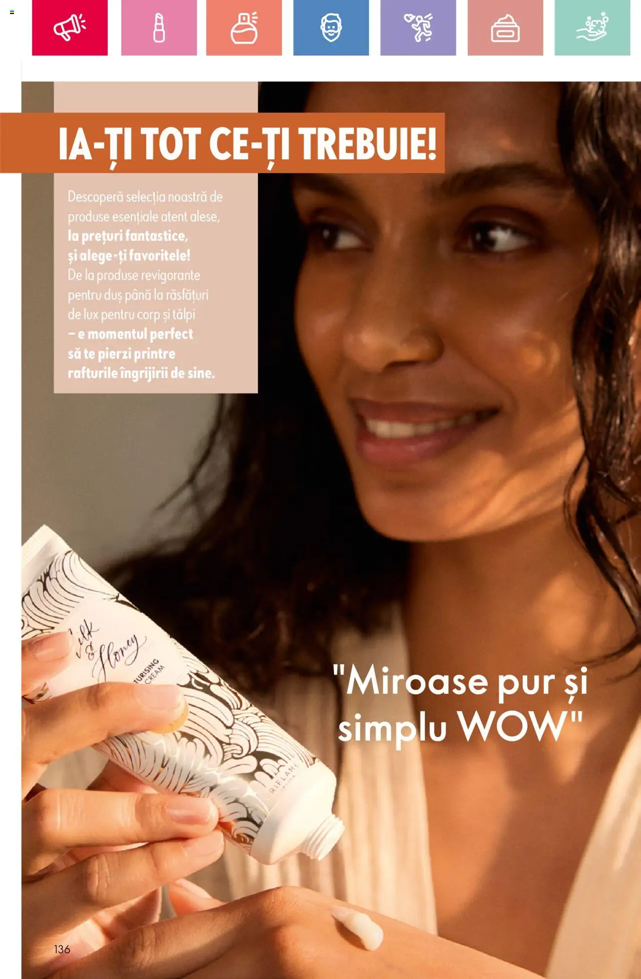 Catalog Oriflame 20 August - 8 Septembrie 2025 | Pagina 136 | Produse: Duș