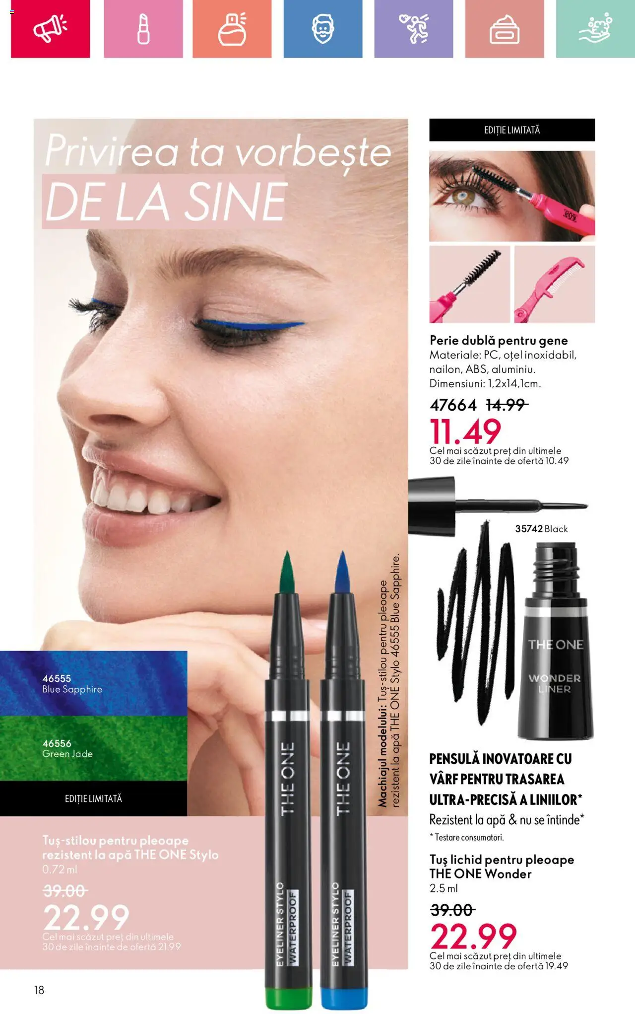 Catalog Oriflame 20 August - 8 Septembrie 2025 | Pagina 18 | Produse: Perie, Apă
