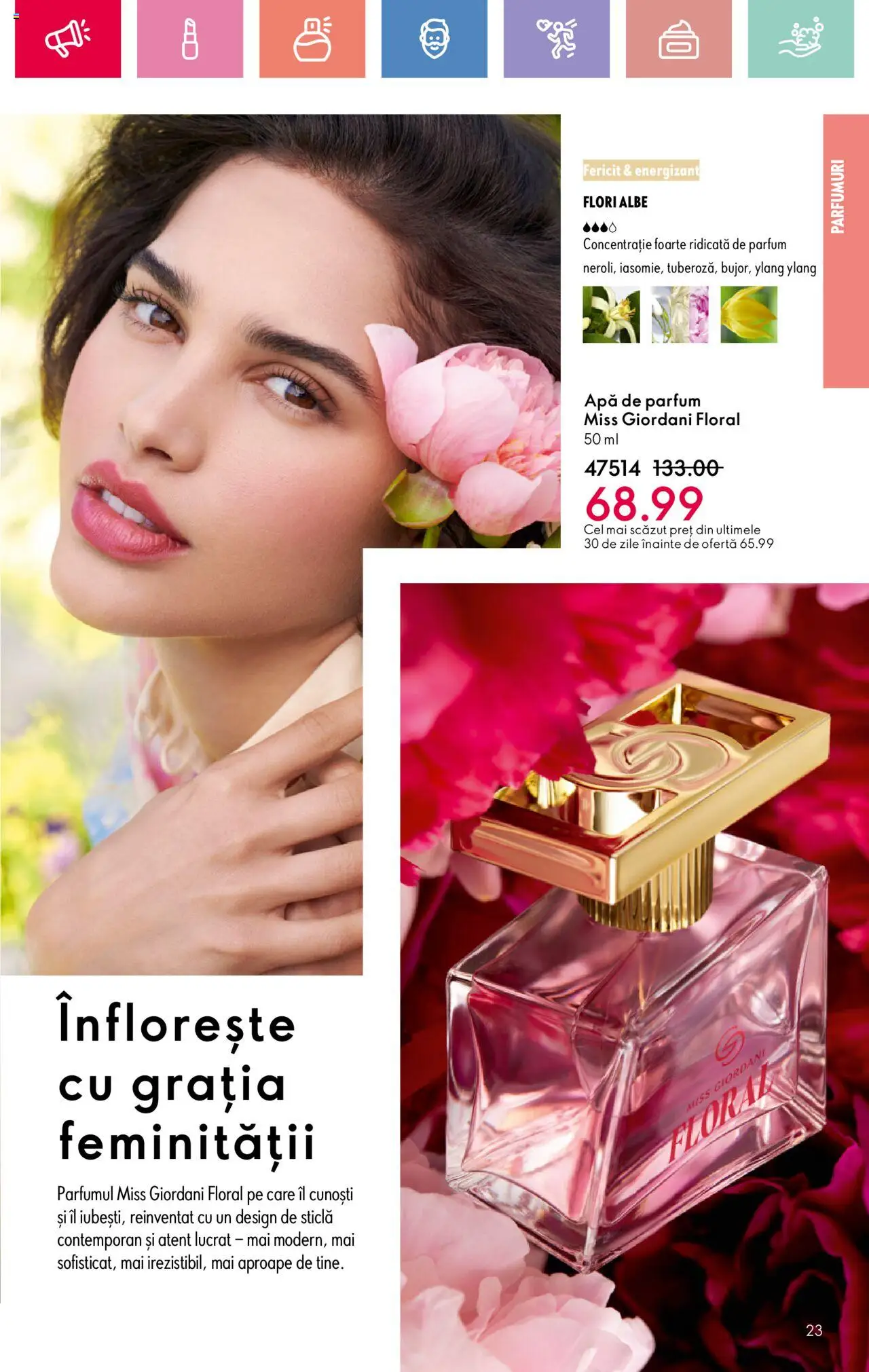 Catalog Oriflame 20 August - 8 Septembrie 2025 | Pagina 23 | Produse: Apă de parfum, Parfum, Apă