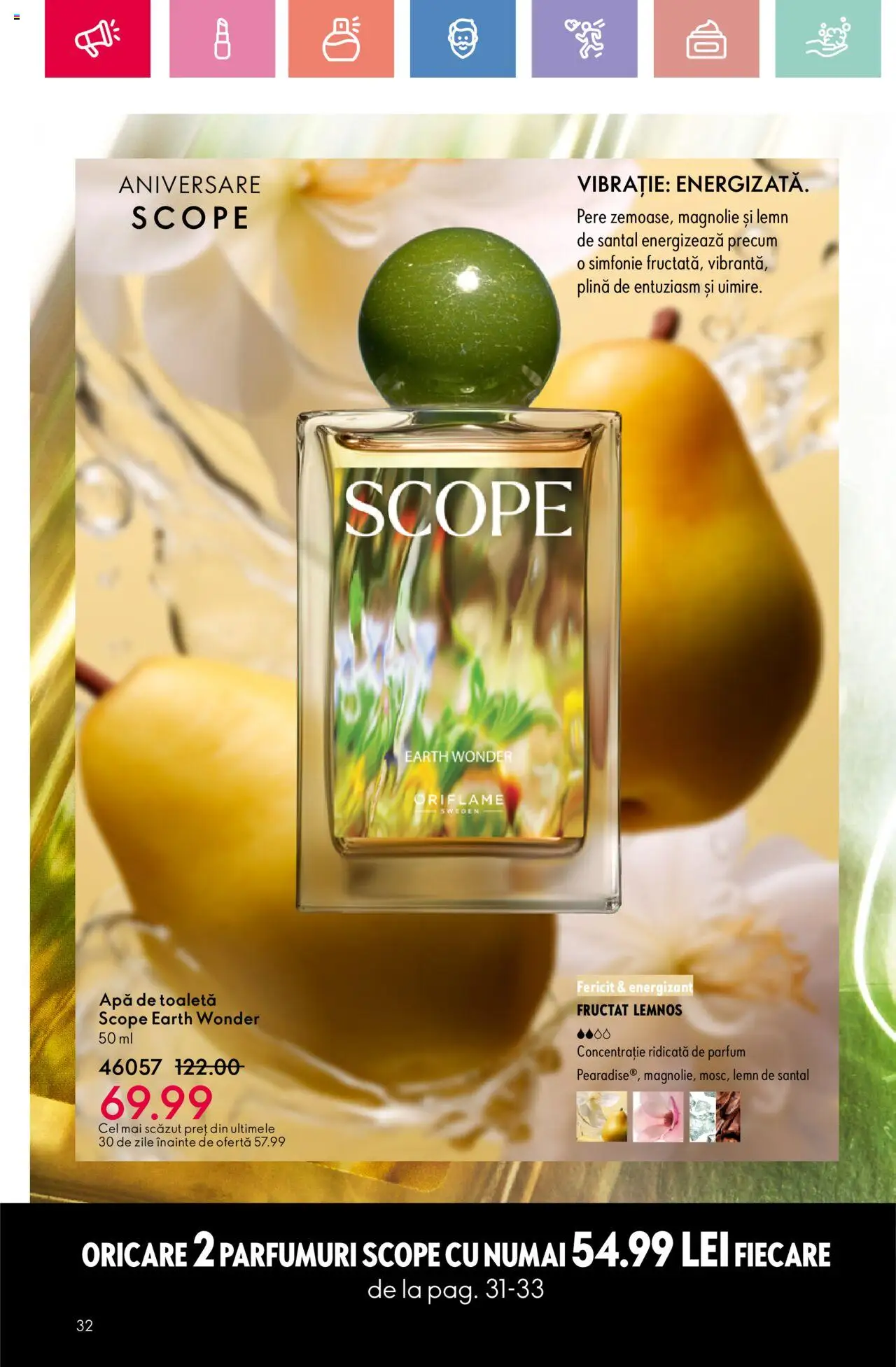 Catalog Oriflame 20 August - 8 Septembrie 2025 | Pagina 32 | Produse: Toaletă, Parfum, Apă de toaletă, Apă