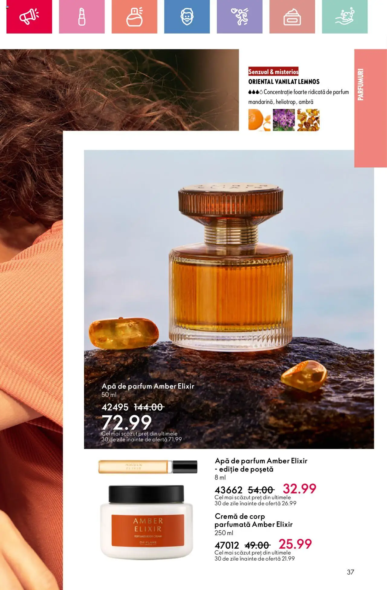 Catalog Oriflame 20 August - 8 Septembrie 2025 | Pagina 37 | Produse: Apă de parfum, Parfum, Cremă de corp, Apă