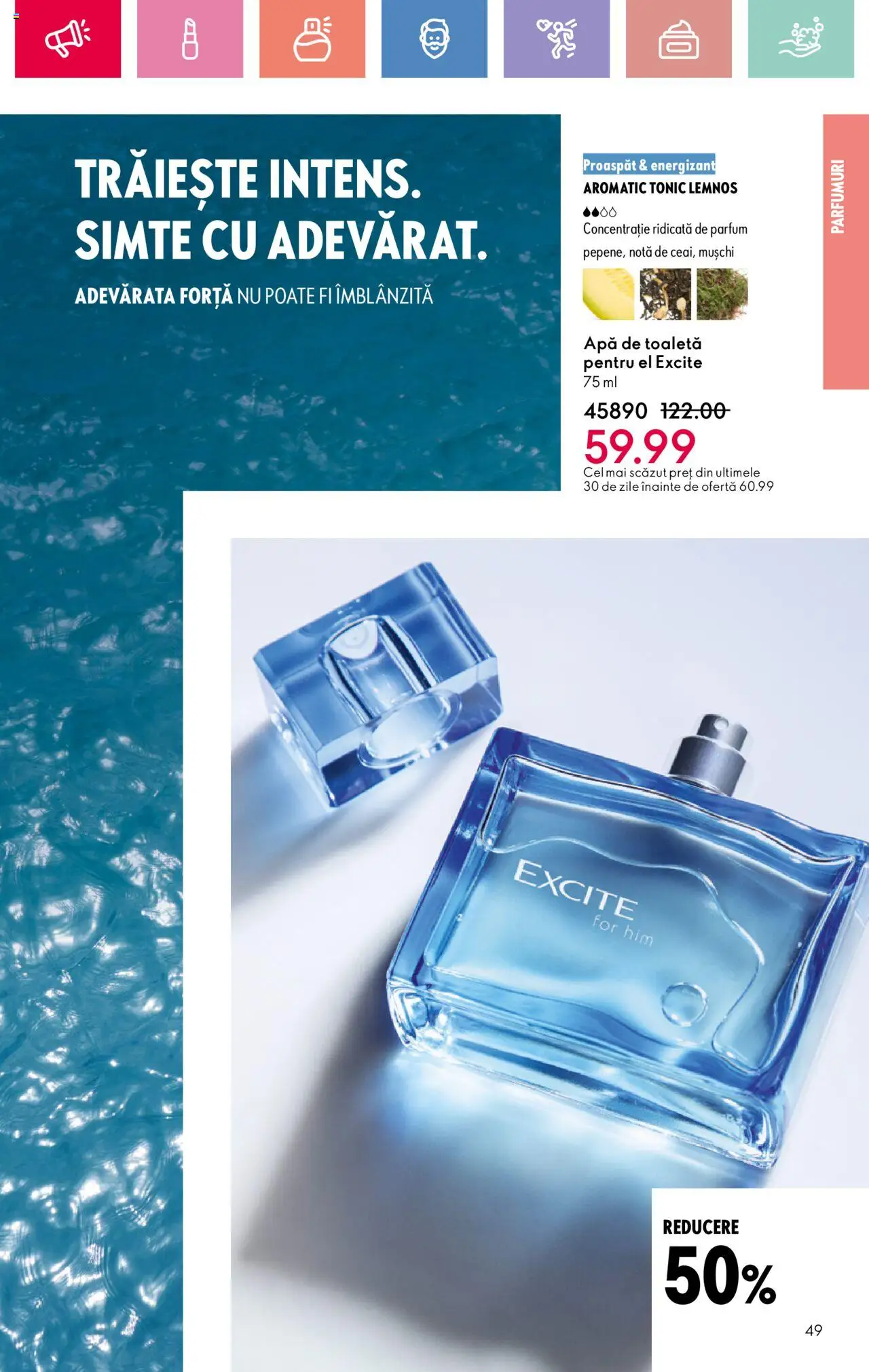 Catalog Oriflame 20 August - 8 Septembrie 2025 | Pagina 49 | Produse: Toaletă, Parfum, Apă de toaletă, Apă