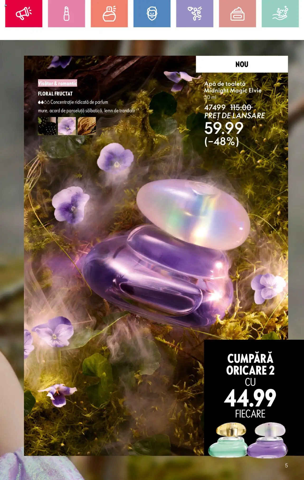 Catalog Oriflame 20 August - 8 Septembrie 2025 | Pagina 5 | Produse: Trandafir, Toaletă, Parfum, Apă de toaletă