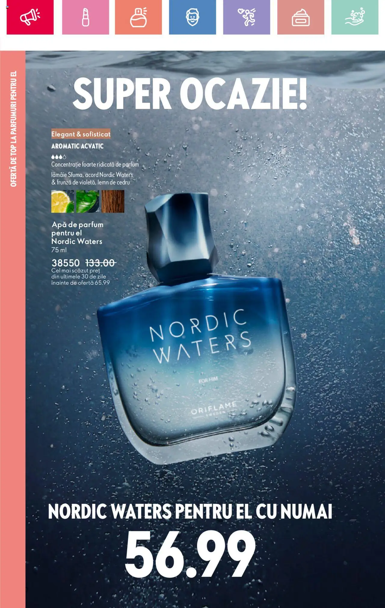 Catalog Oriflame 20 August - 8 Septembrie 2025 | Pagina 50 | Produse: Apă de parfum, Parfum, Apă, Lămâie