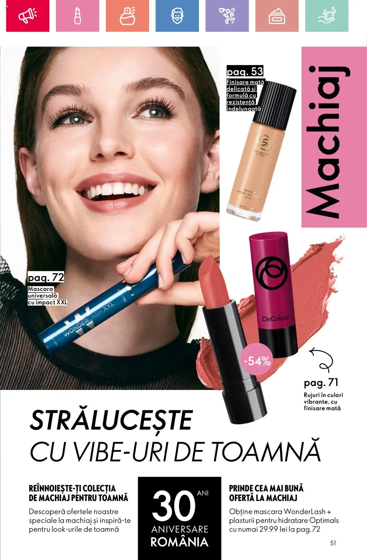 Catalog Oriflame 20 August - 8 Septembrie 2025 | Pagina 51 | Produse: Machiaj, Mascara, Peluş Köpek Yatağı