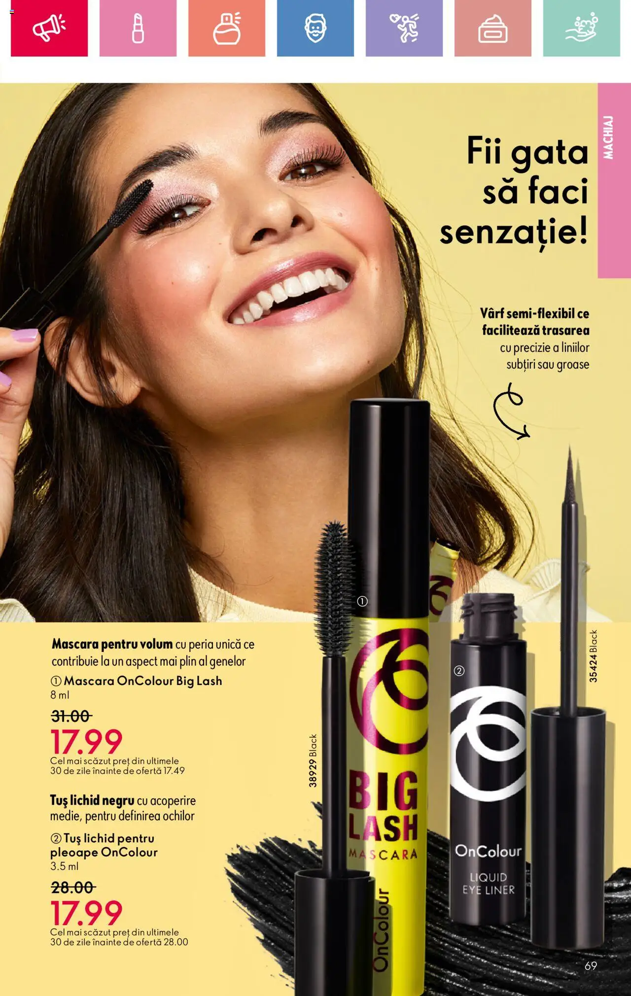 Catalog Oriflame 20 August - 8 Septembrie 2025 | Pagina 69 | Produse: Machiaj, Mascara