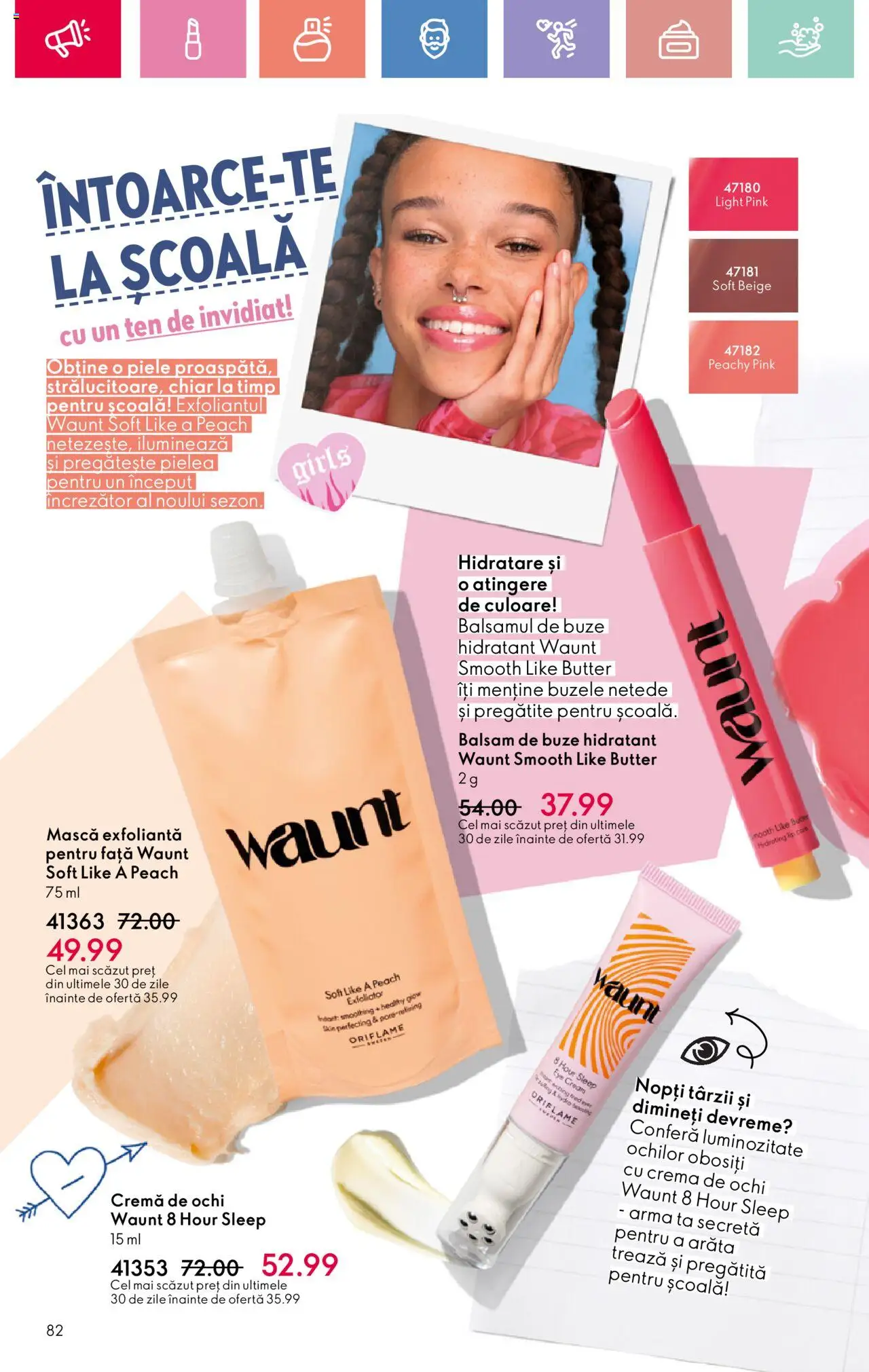 Catalog Oriflame 20 August - 8 Septembrie 2025 | Pagina 82 | Produse: Balsam, Cremă